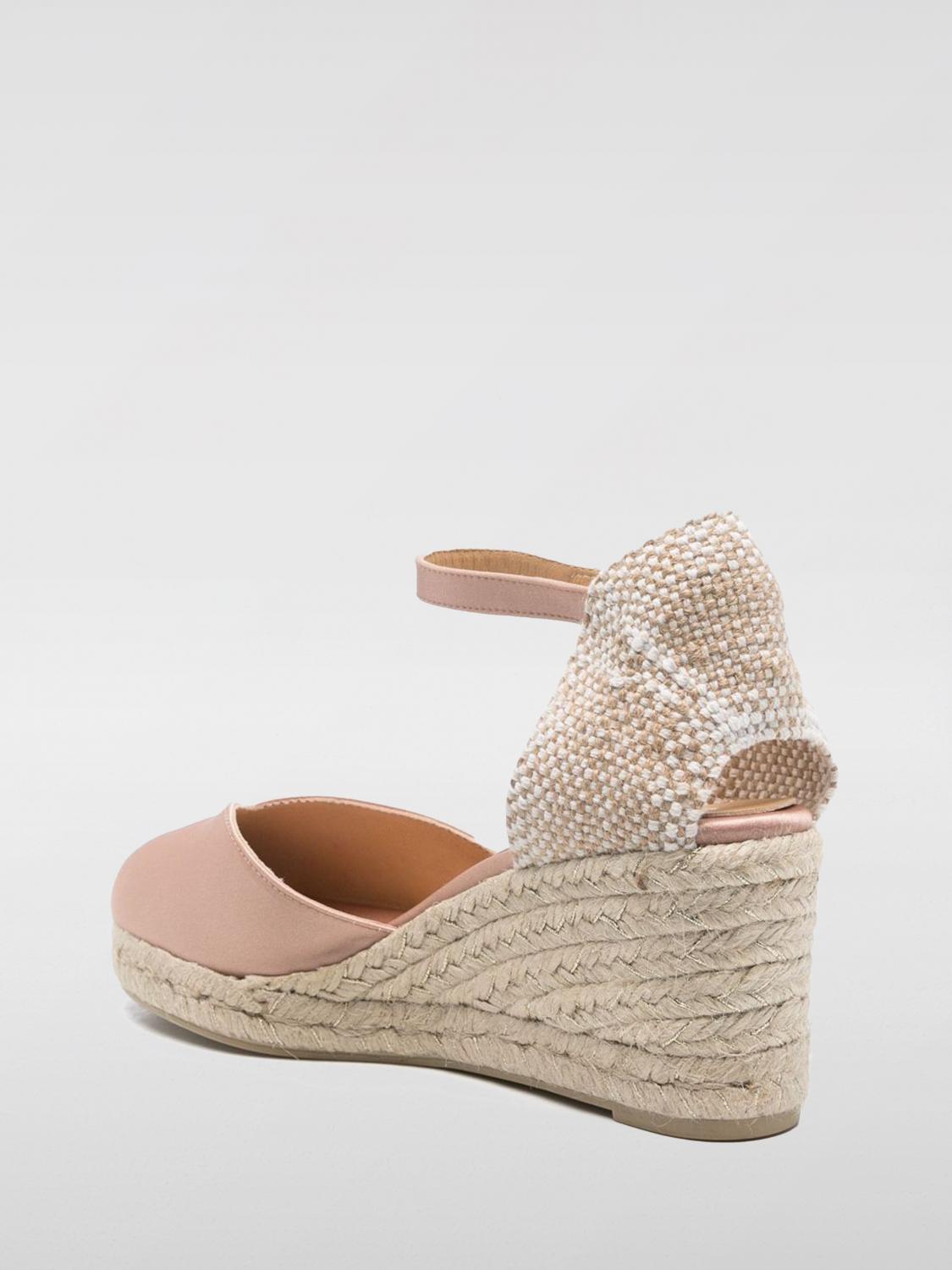 CASTAÑER ESPADRILLES: Castañer Chiarita Espadrilles aus Satin, Pink - Img 3