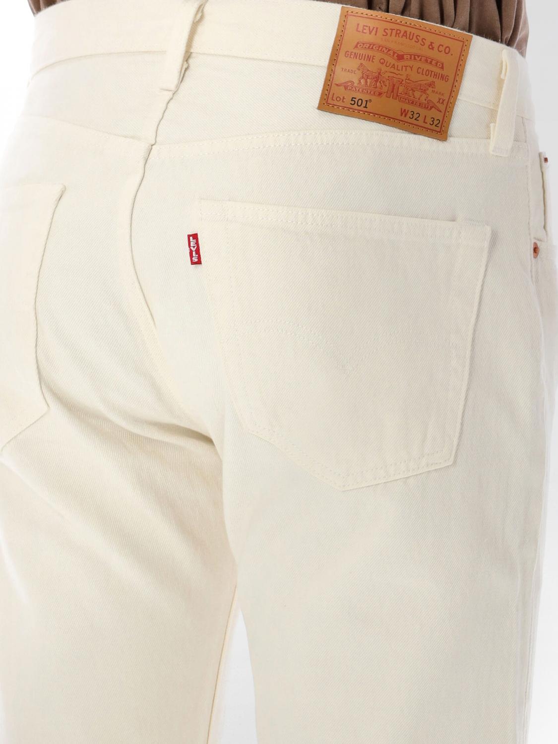 LEVI'S JEANS: Jeans homme Levi's, Blanc - Img 3