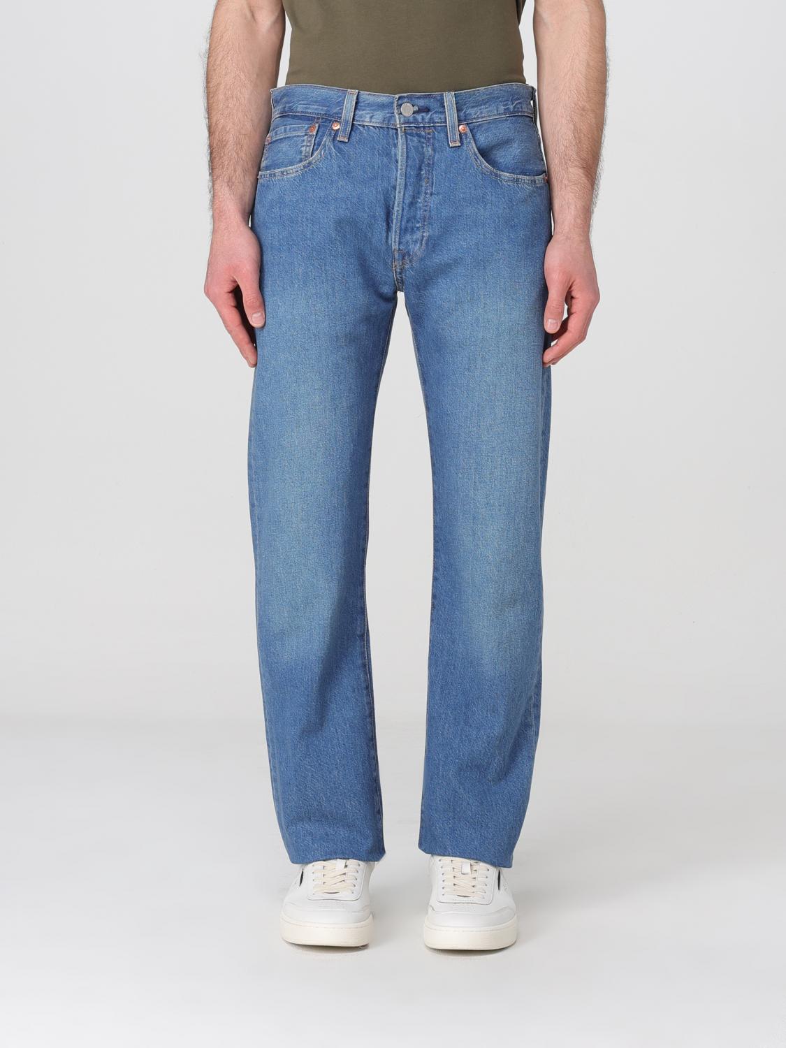 LEVI'S 청바지: 청바지 남성 Levi's, 네이비 - Img 1