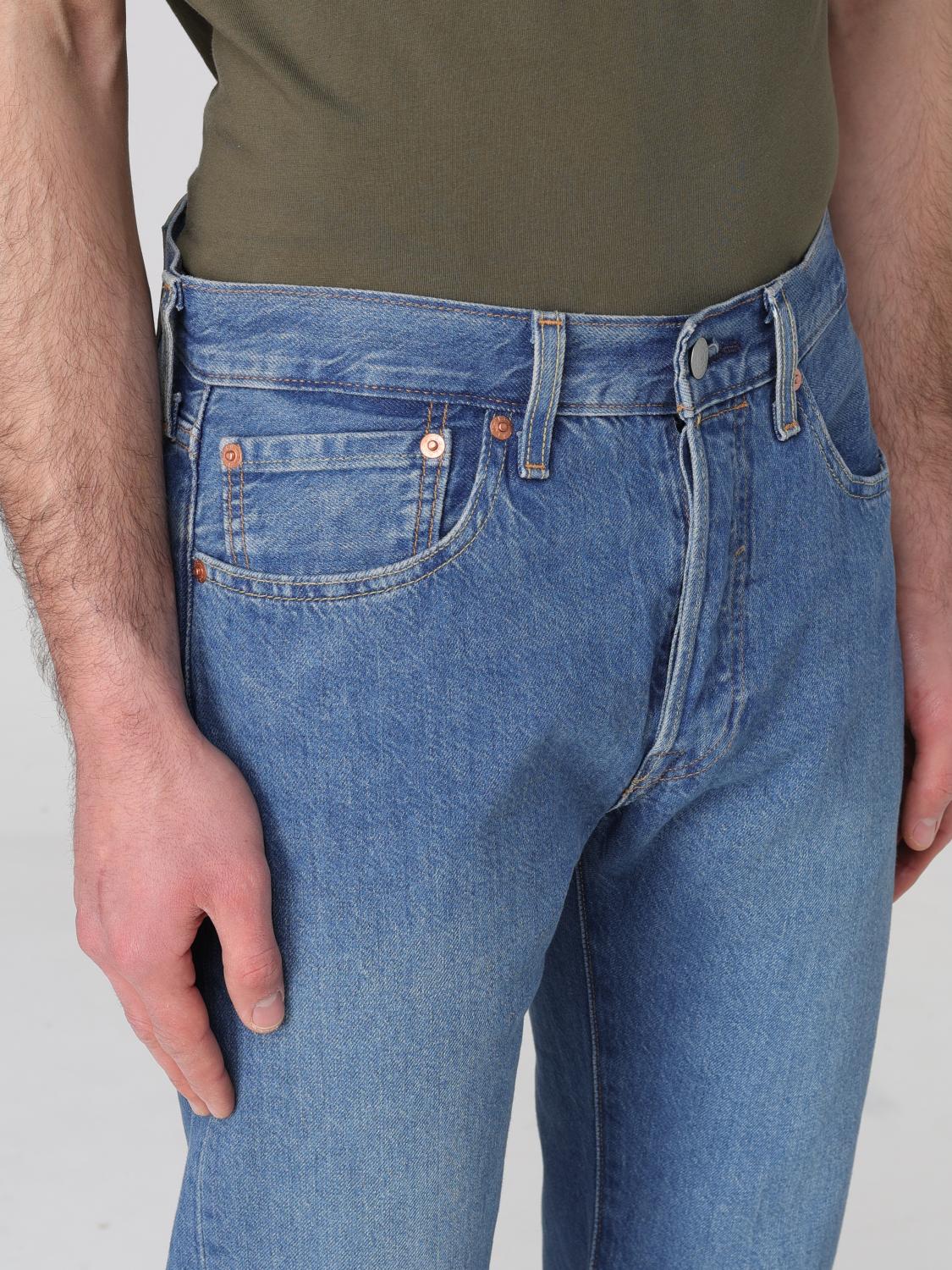 LEVI'S 청바지: 청바지 남성 Levi's, 네이비 - Img 3