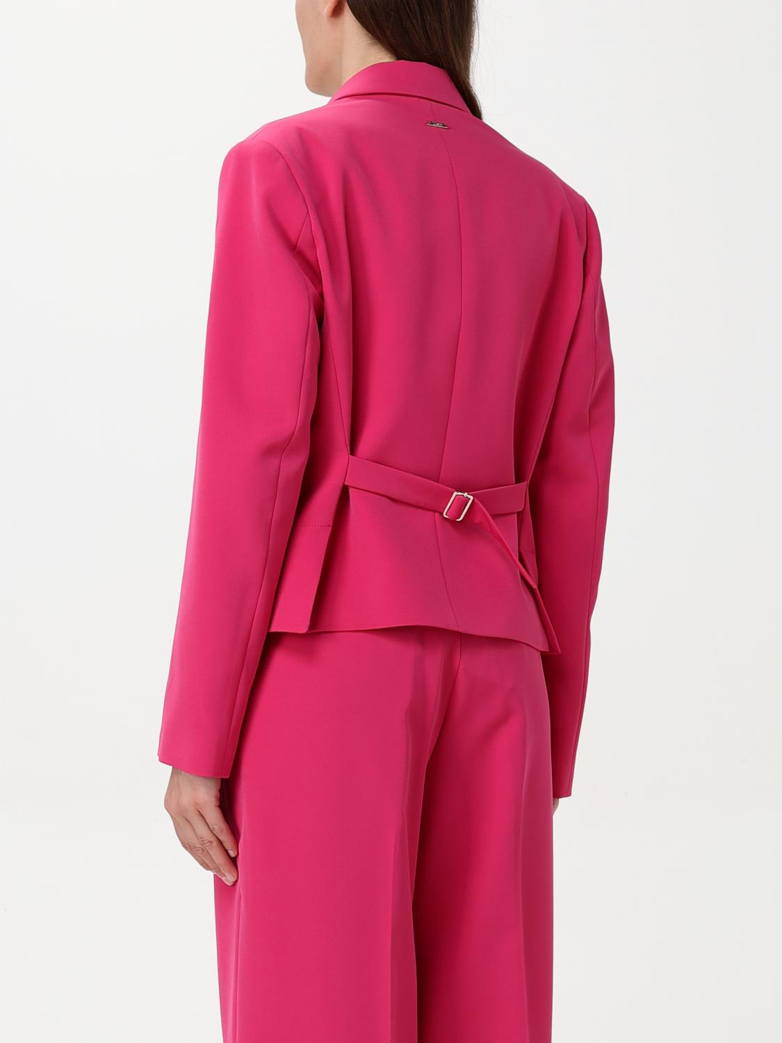 LIU JO CHAQUETA: Chaqueta mujer Liu Jo, Azul Oscuro - Img 3