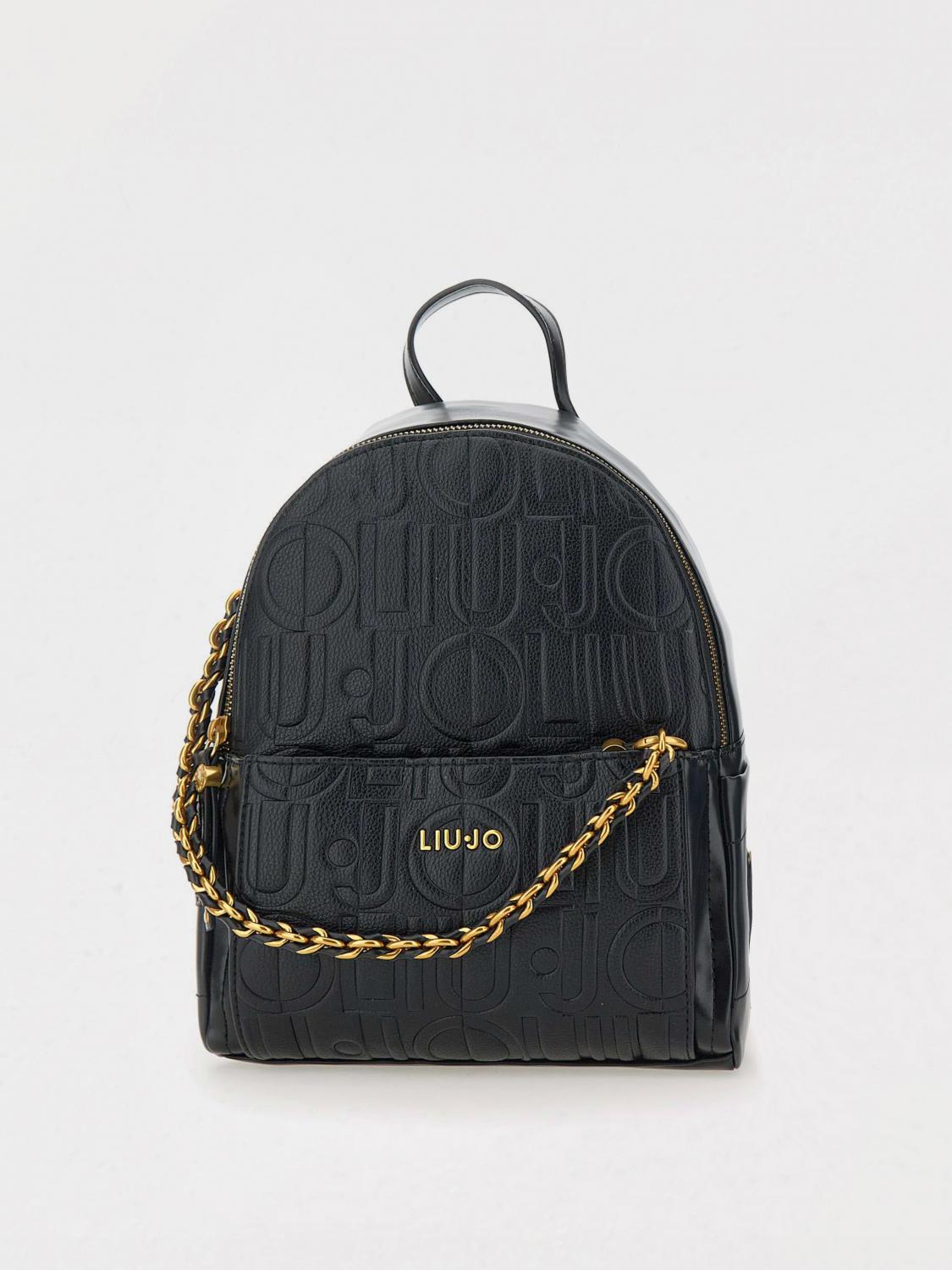 LIU JO BACKPACK: Backpack woman Liu Jo, Black - Img 1