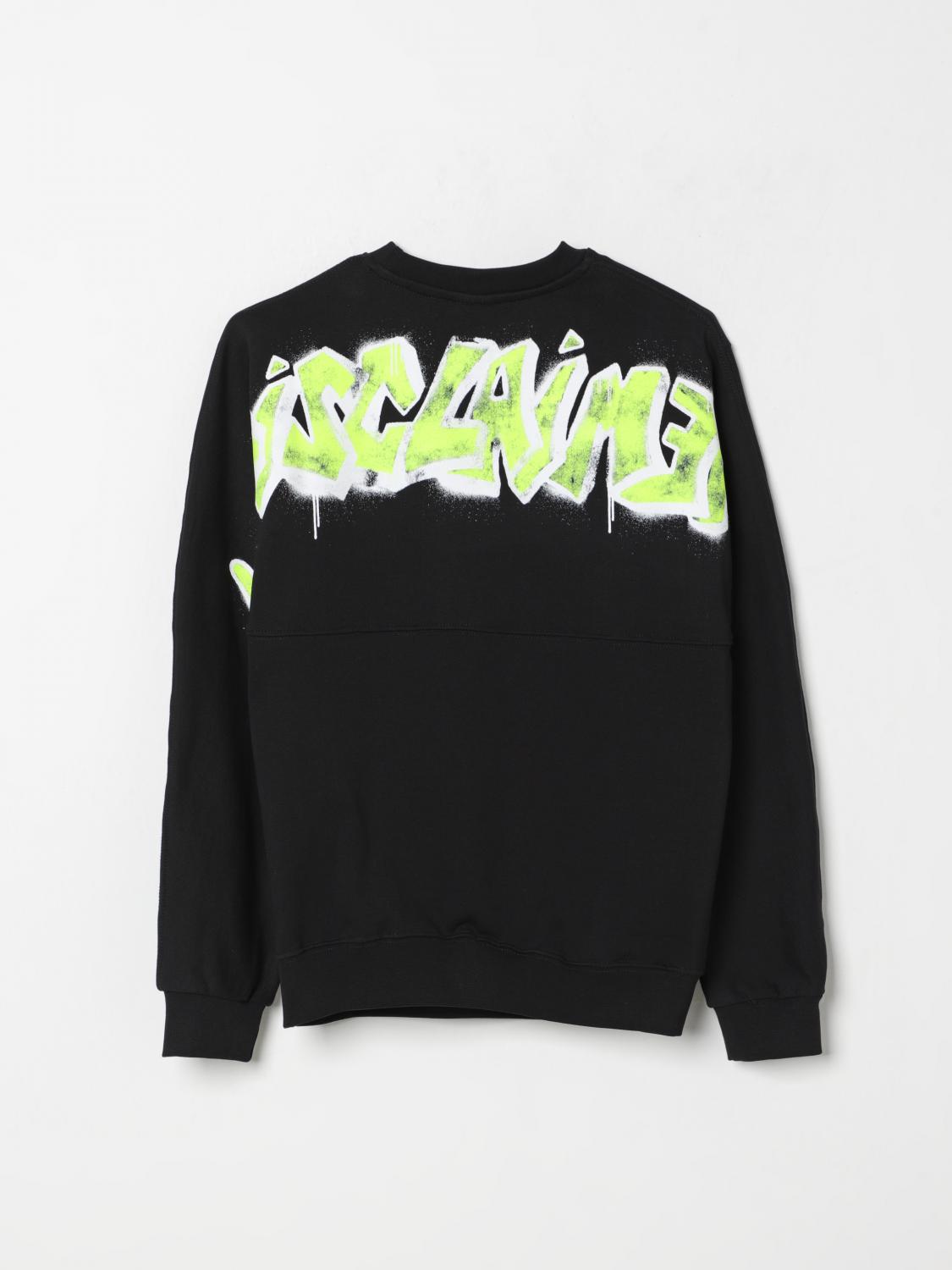 DISCLAIMER PULLOVER: Pullover kinder Disclaimer, Schwarz - Img 2