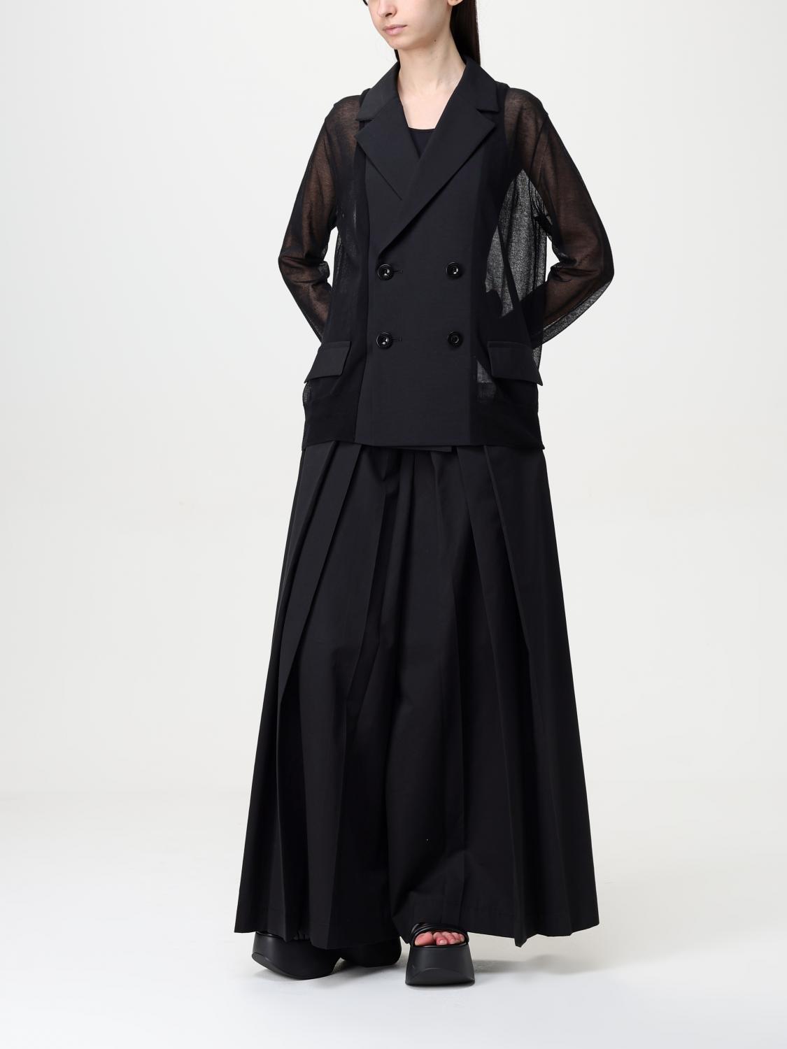 SACAI AMERICANA: Chaqueta mujer Sacai, Negro - Img 2
