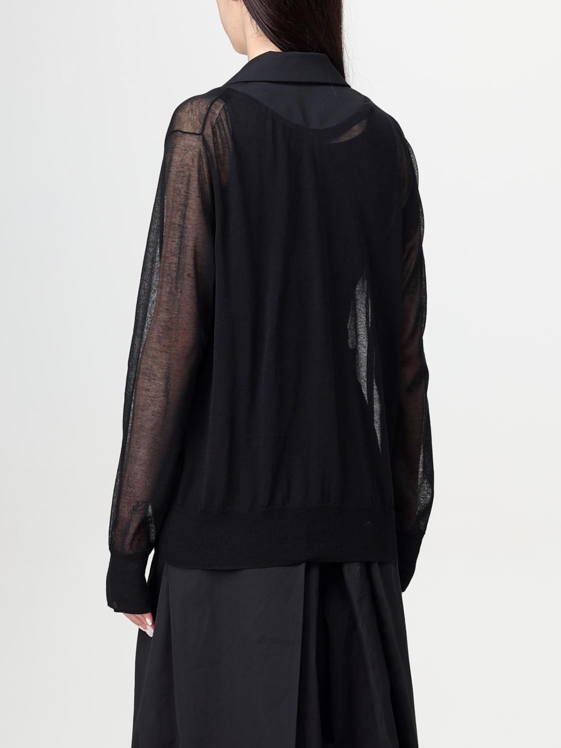 SACAI AMERICANA: Chaqueta mujer Sacai, Negro - Img 3