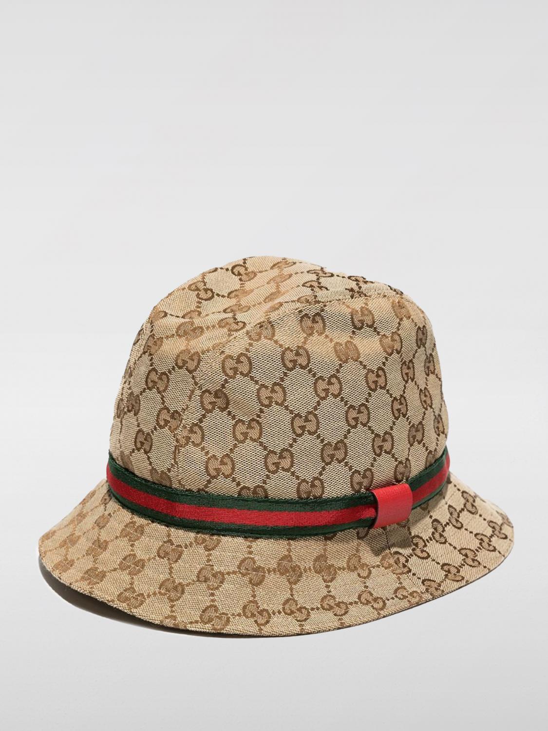 GUCCI HAT: Hat kids Gucci, Brown - Img 1