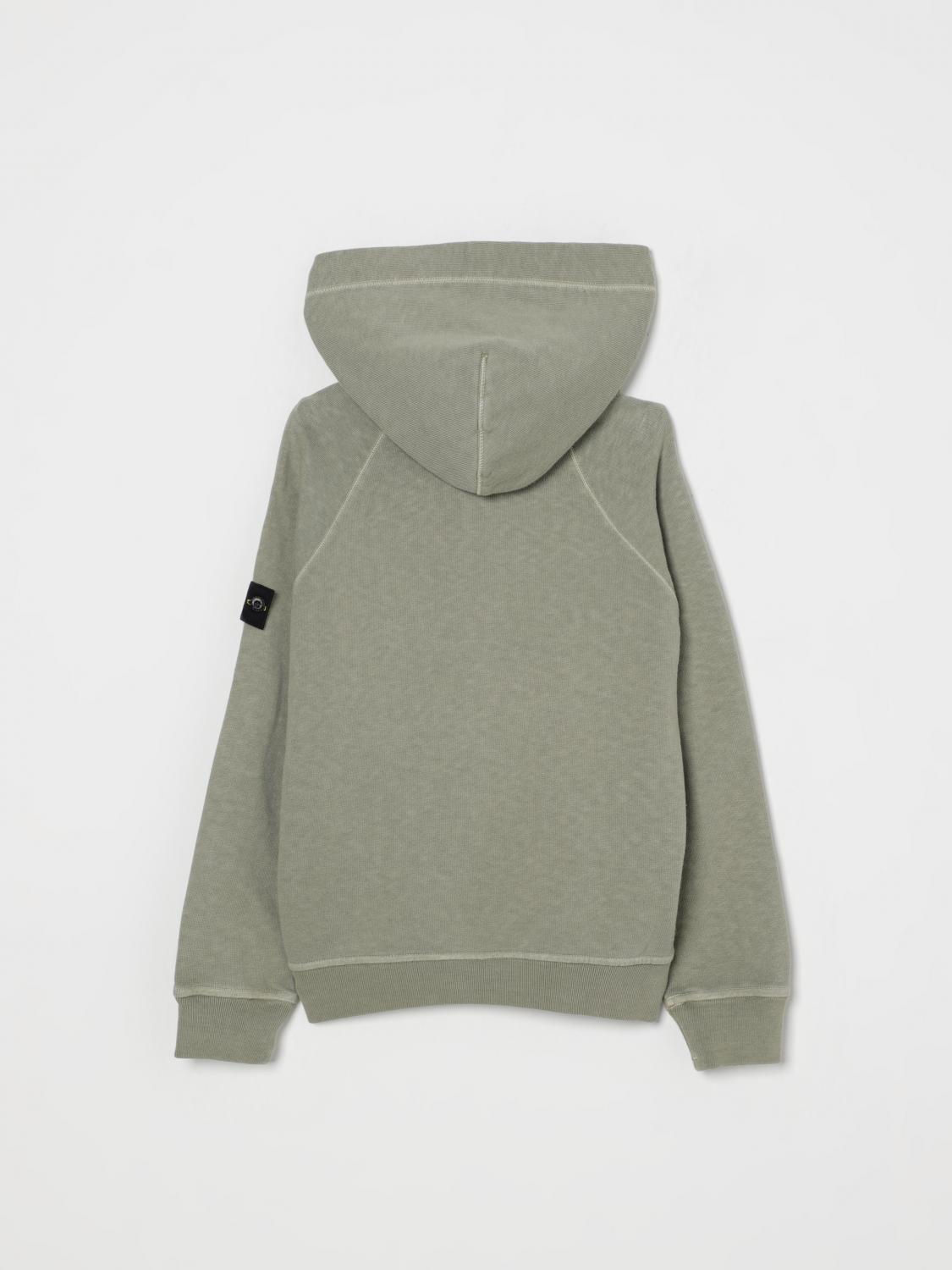 STONE ISLAND JUNIOR PULLOVER: Pullover kinder Stone Island Junior, Grün - Img 2