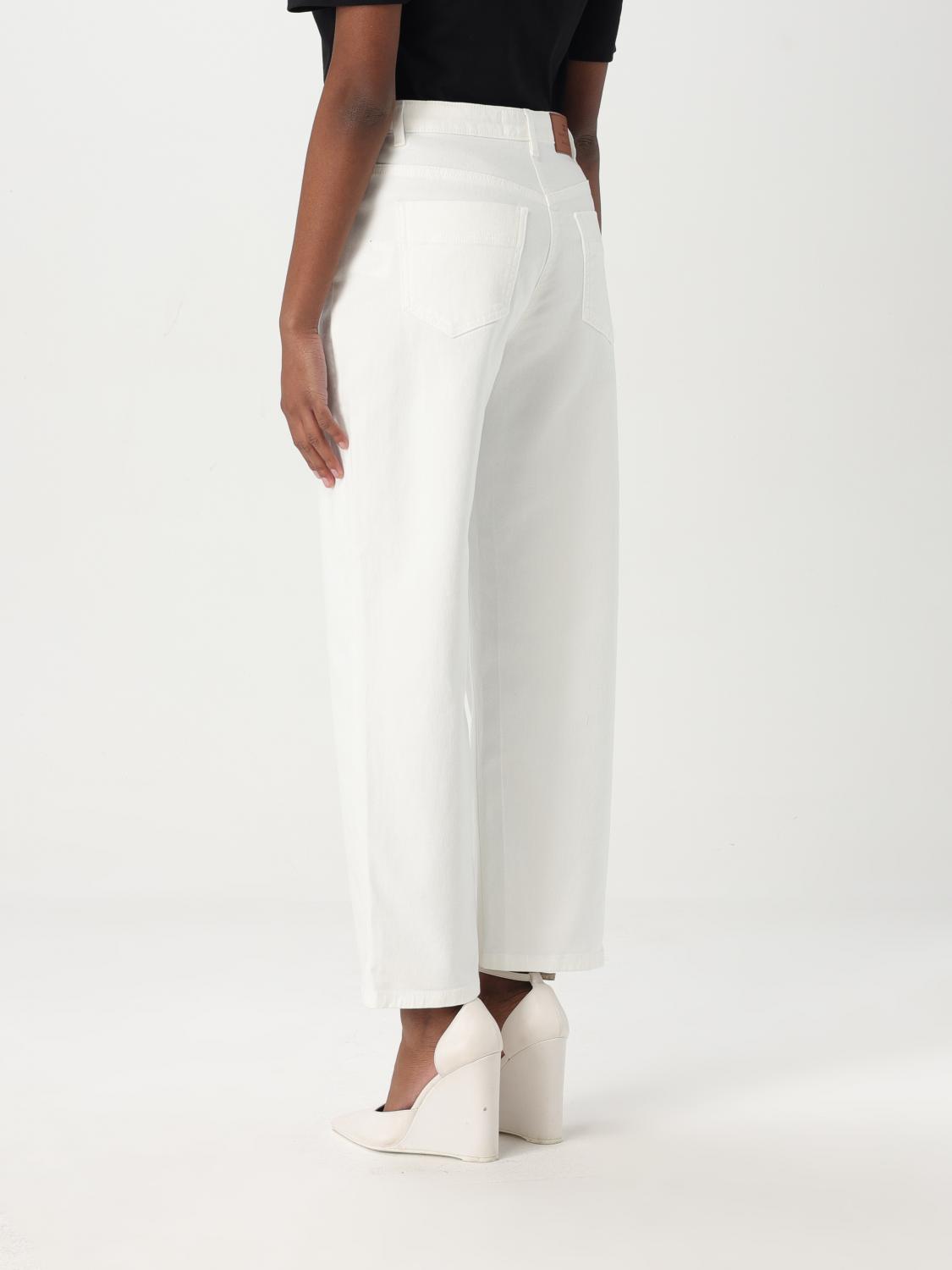 ELISABETTA FRANCHI JEANS: Jeans damen Elisabetta Franchi, Ivory - Img 2