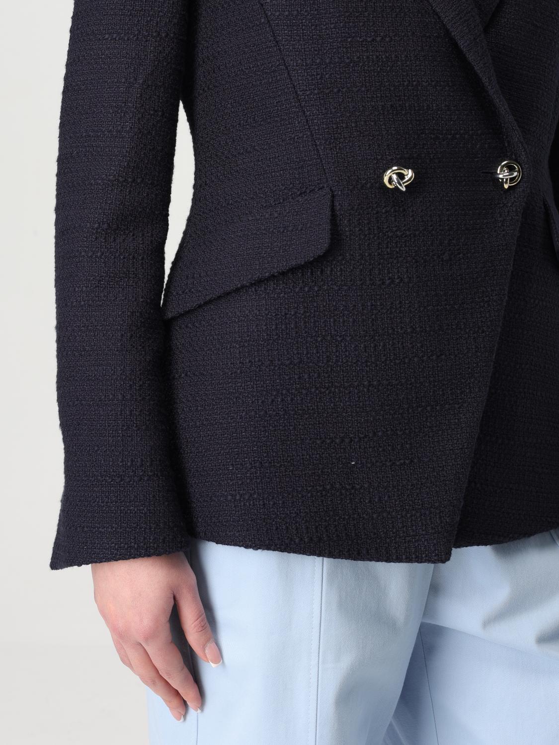 BOSS AMERICANA: Chaqueta mujer Boss, Azul Oscuro - Img 4