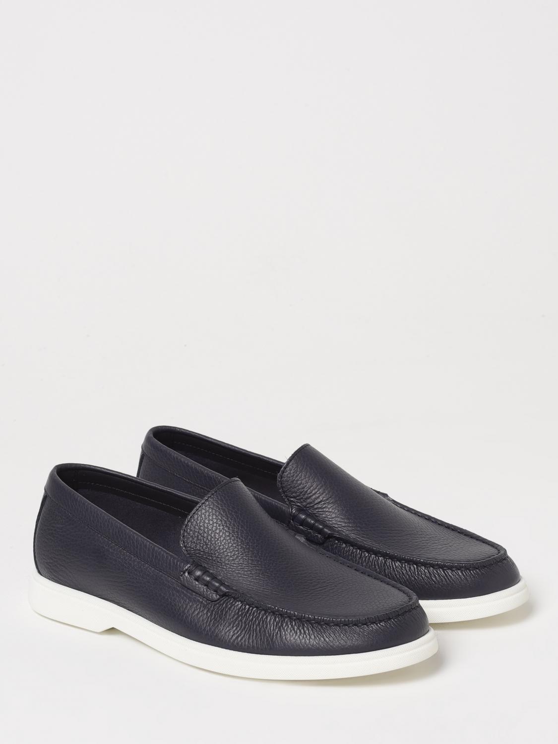 BOSS MOCASSINS: Mocassins homme Boss, Bleu - Img 2