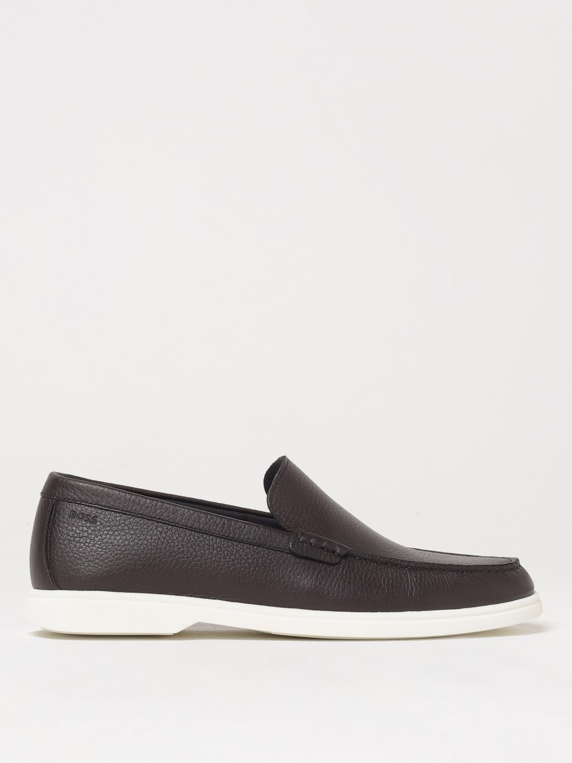 BOSS LOAFERS: Loafers men Boss, Brown - Img 1