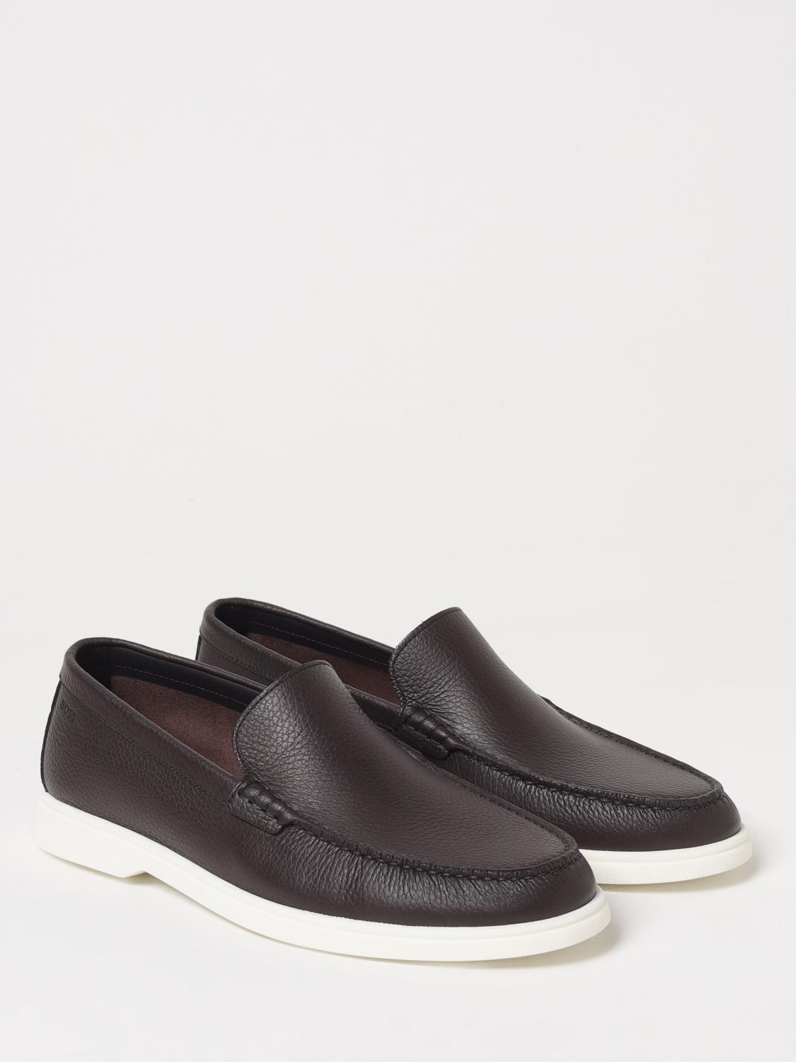 BOSS LOAFERS: Loafers men Boss, Brown - Img 2