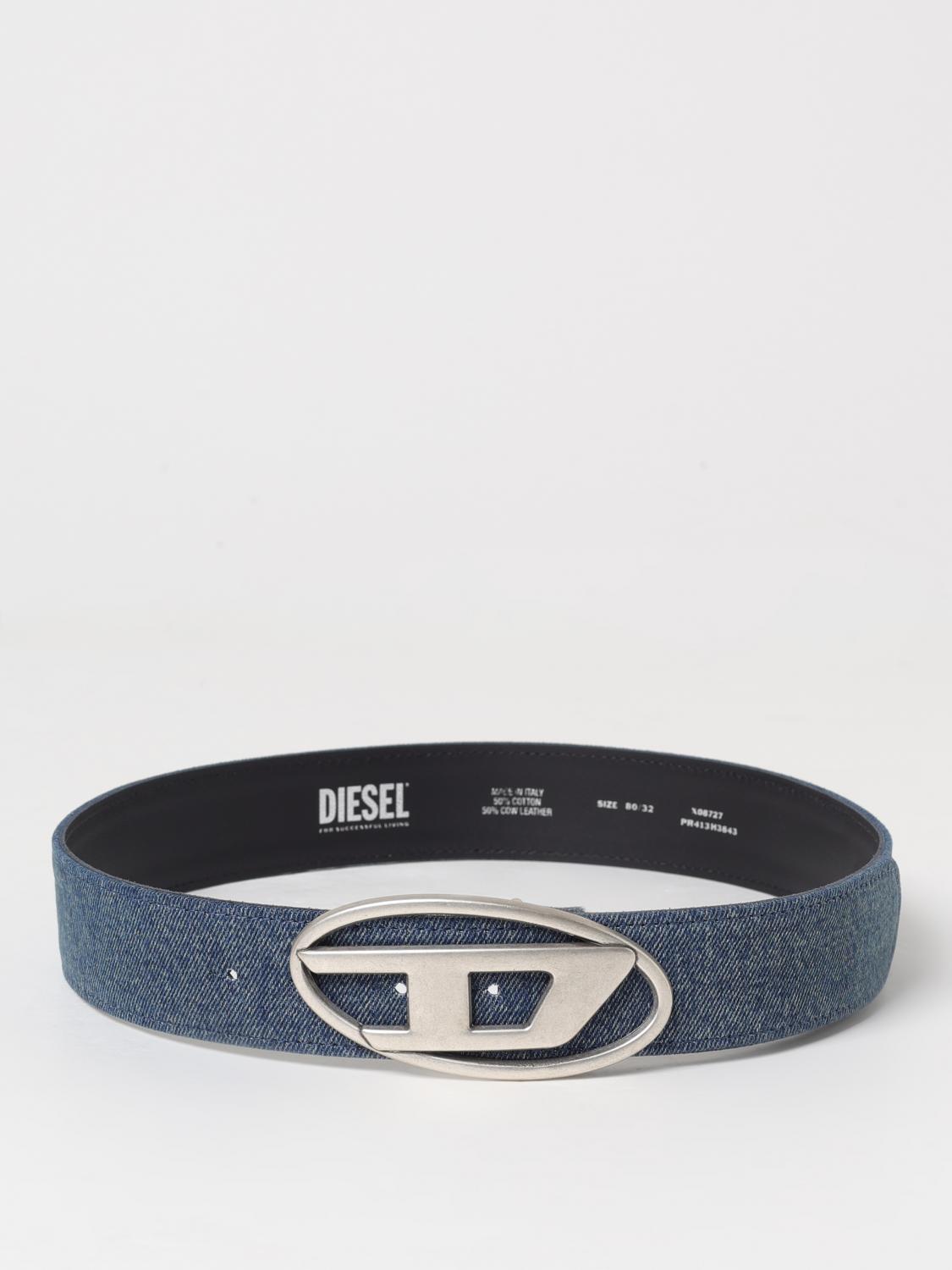 Diesel ベルト レディース - デニム | X08727PR413 | GIGLIO.COM