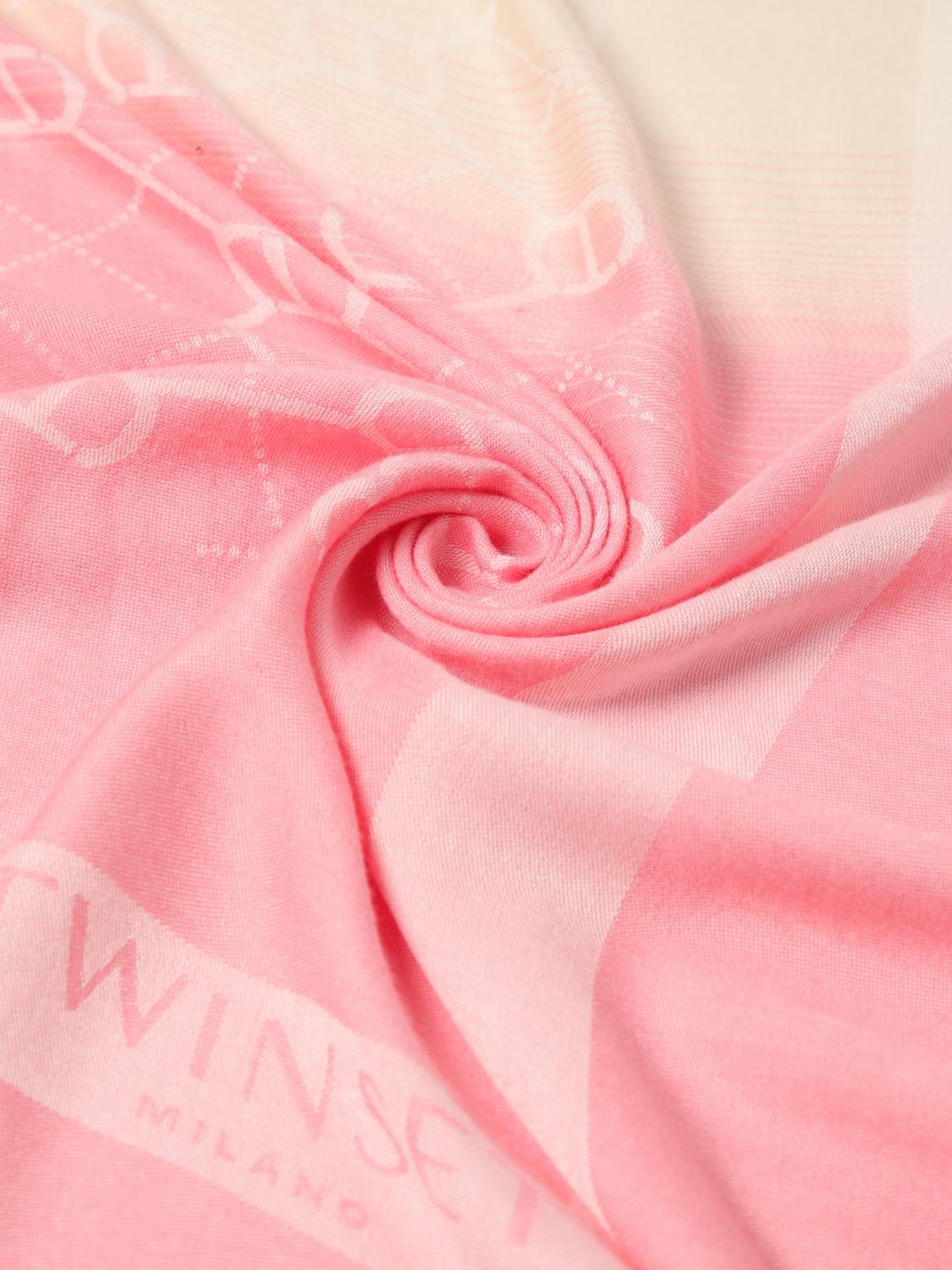 TWINSET SCHAL: Schal damen Twinset, Peach - Img 3
