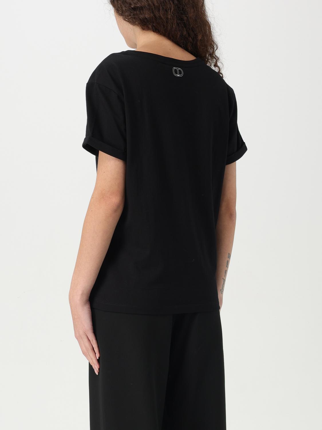 TWINSET CAMISETA: Camiseta mujer Twinset, Negro - Img 2