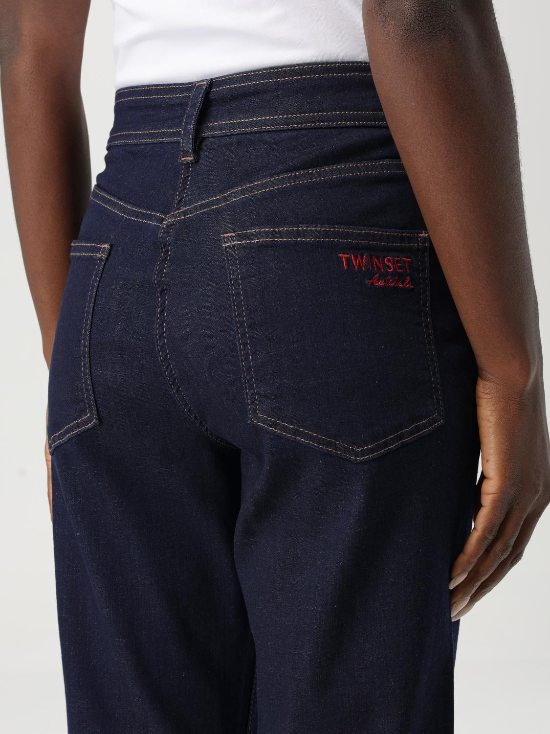 ACTITUDE TWINSET JEANS: Jeans damen Actitude Twinset, Denim - Img 3