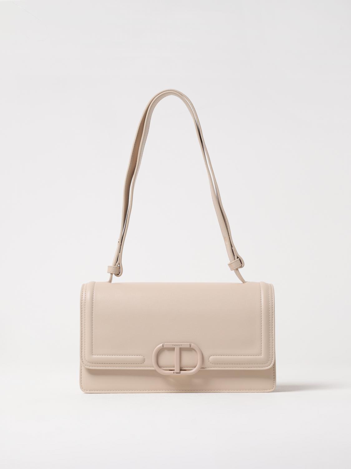 TWINSET BOLSO DE HOMBRO: Mini bolso mujer Twinset, Beige - Img 1