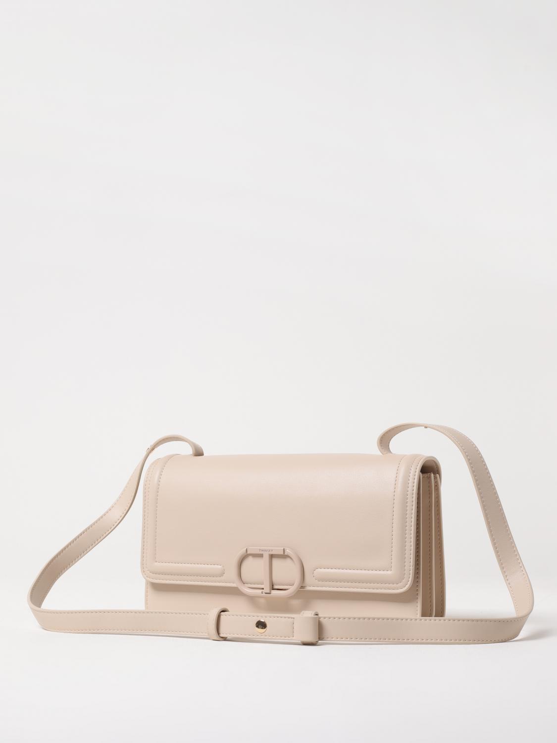TWINSET BOLSO DE HOMBRO: Mini bolso mujer Twinset, Beige - Img 3