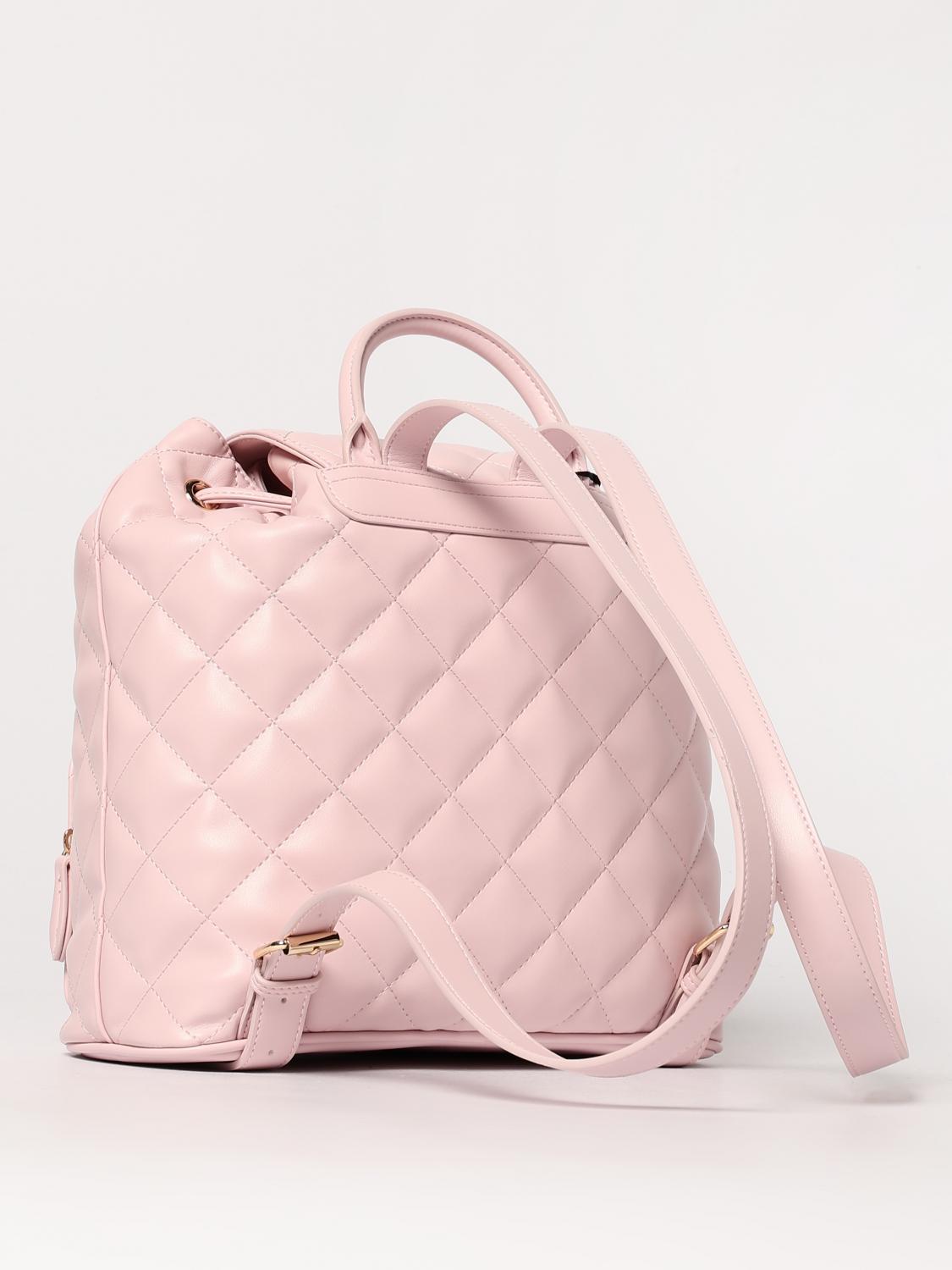 TWINSET ZAINO: Zaino Audrey trapuntato con logo Oval T Twinset, Rosa - Img 2