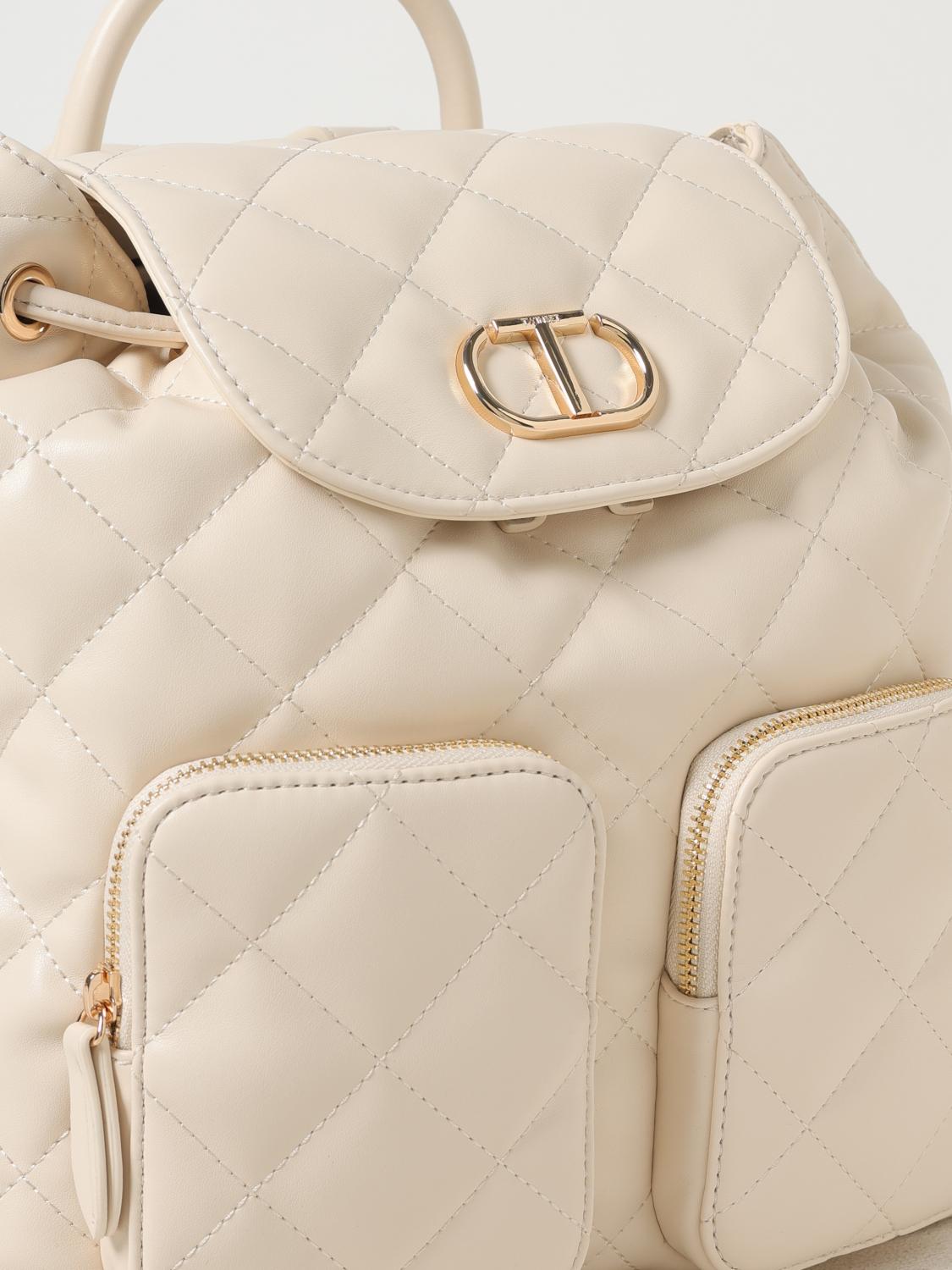 TWINSET MOCHILA: Mini bolso mujer Twinset, Perla - Img 3
