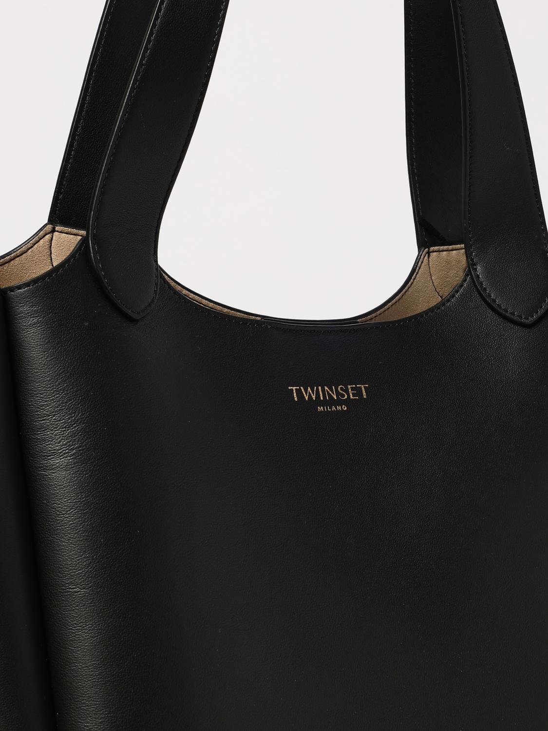 TWINSET BOLSO DE HOMBRO: Bolso de hombro mujer Twinset, Negro - Img 3
