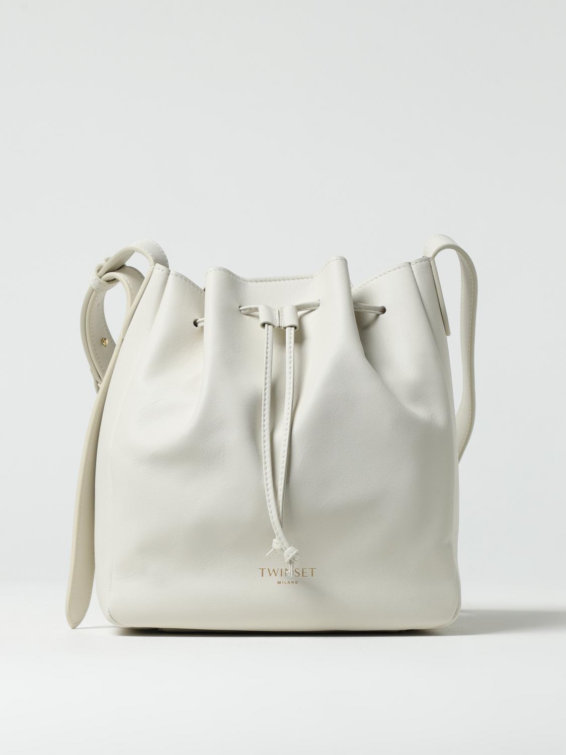 TWINSET BANDOLERA: Bolso de hombro mujer Twinset, Perla - Img 1