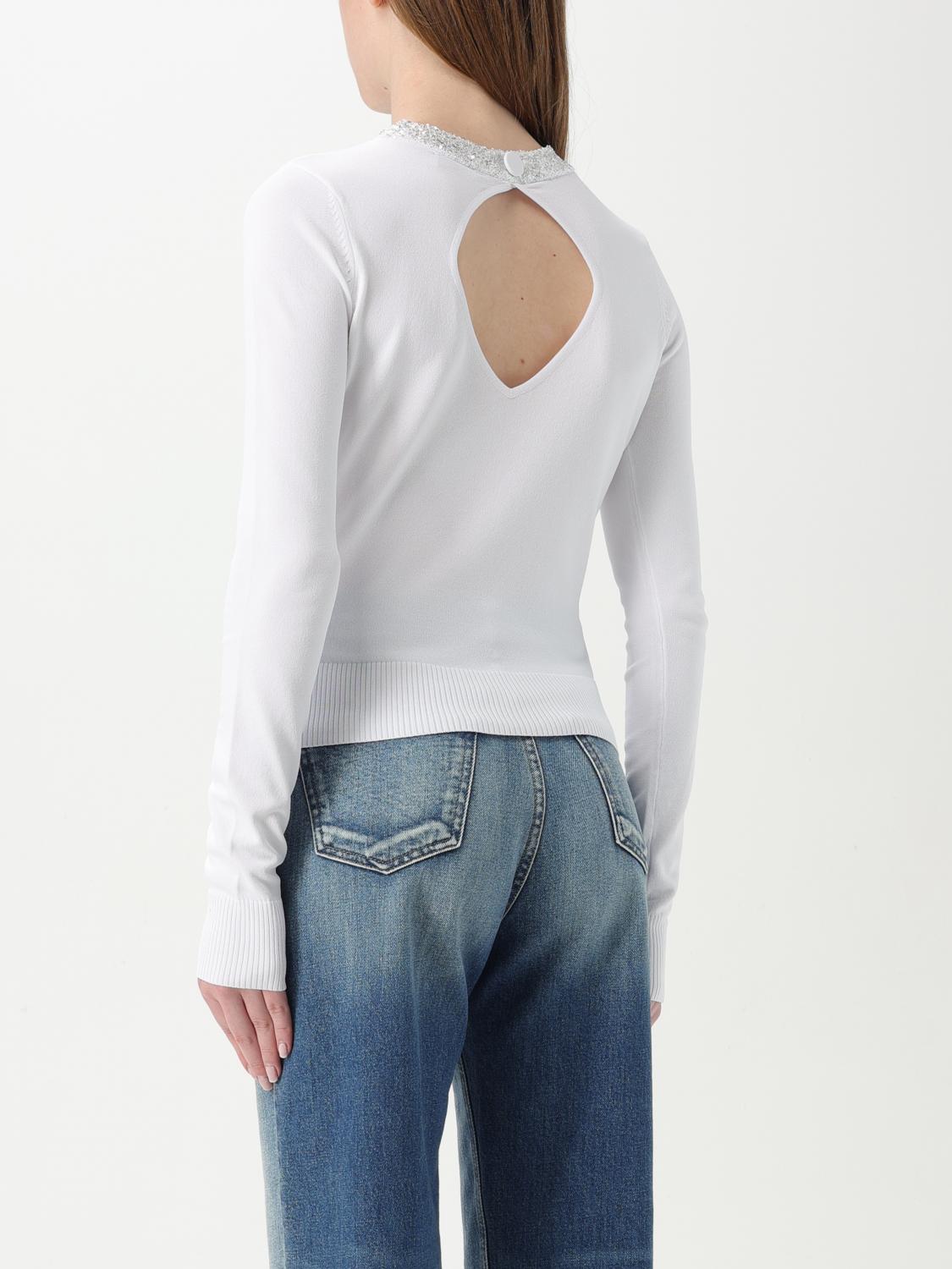 ACTITUDE TWINSET MAGLIA: Maglia Actitude Twinset in misto viscosa , Bianco - Img 2