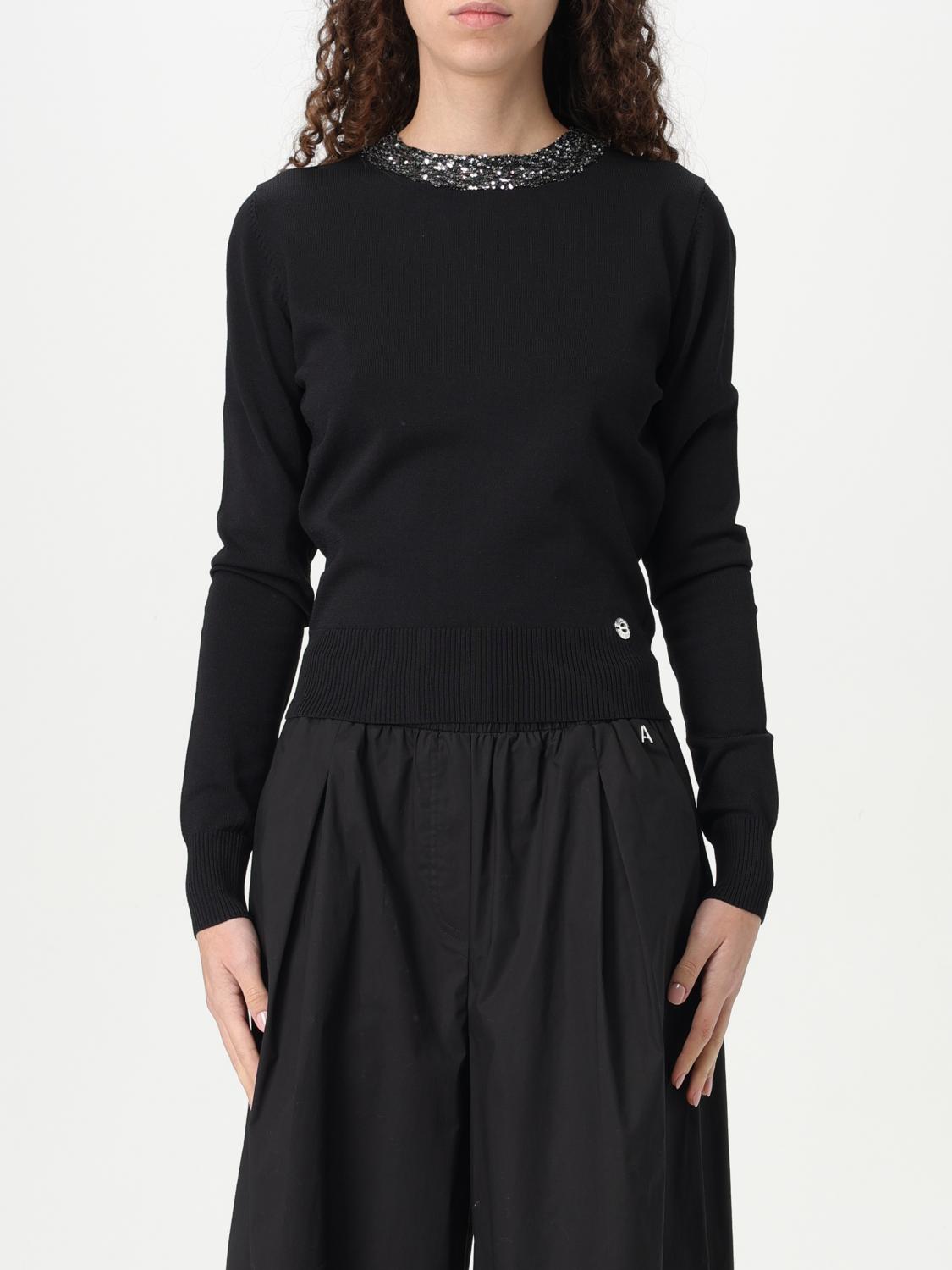 ACTITUDE TWINSET MAGLIA: Maglia Actitude Twinset in misto viscosa , Nero - Img 1