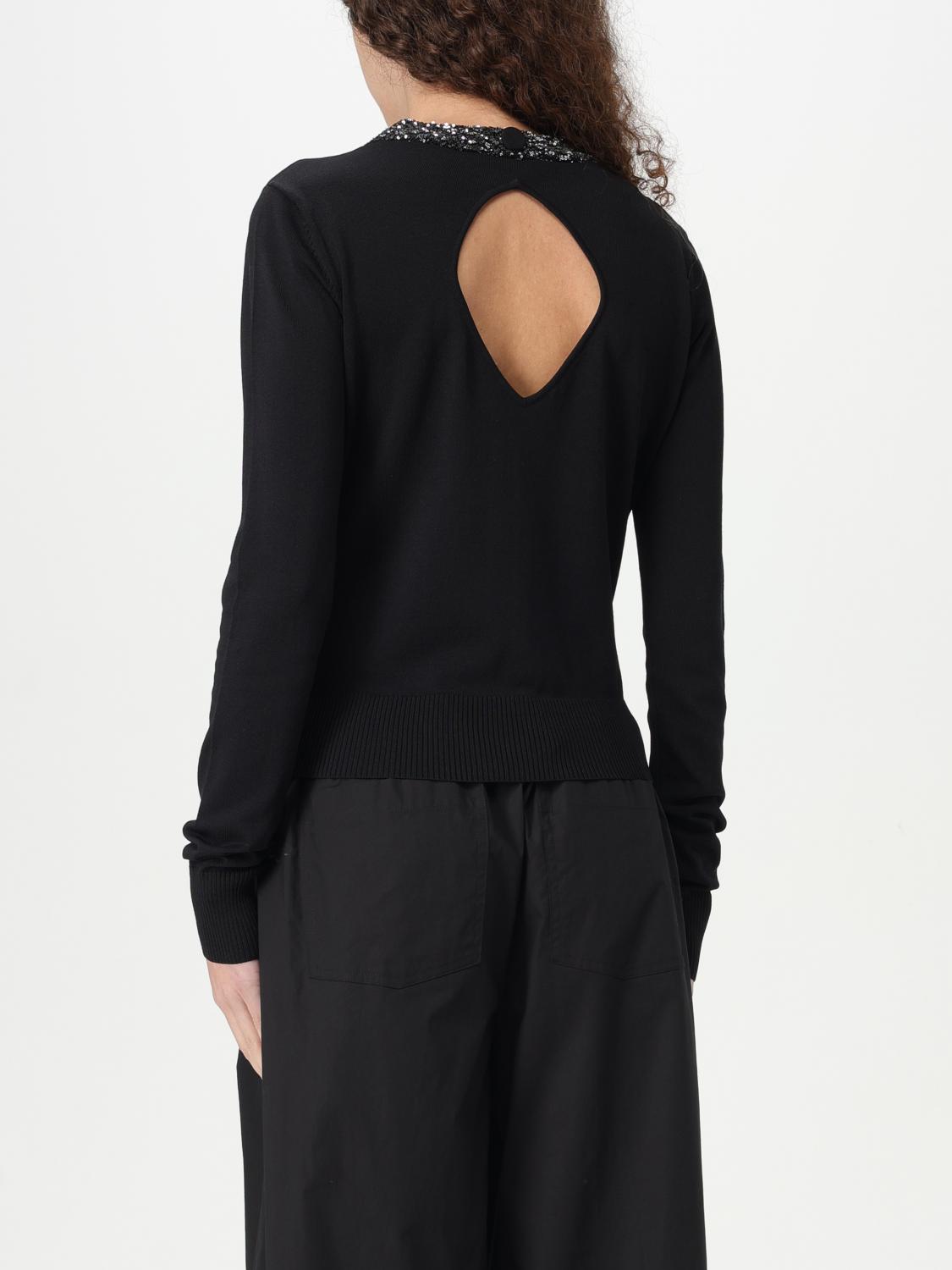 ACTITUDE TWINSET MAGLIA: Maglia Actitude Twinset in misto viscosa , Nero - Img 2