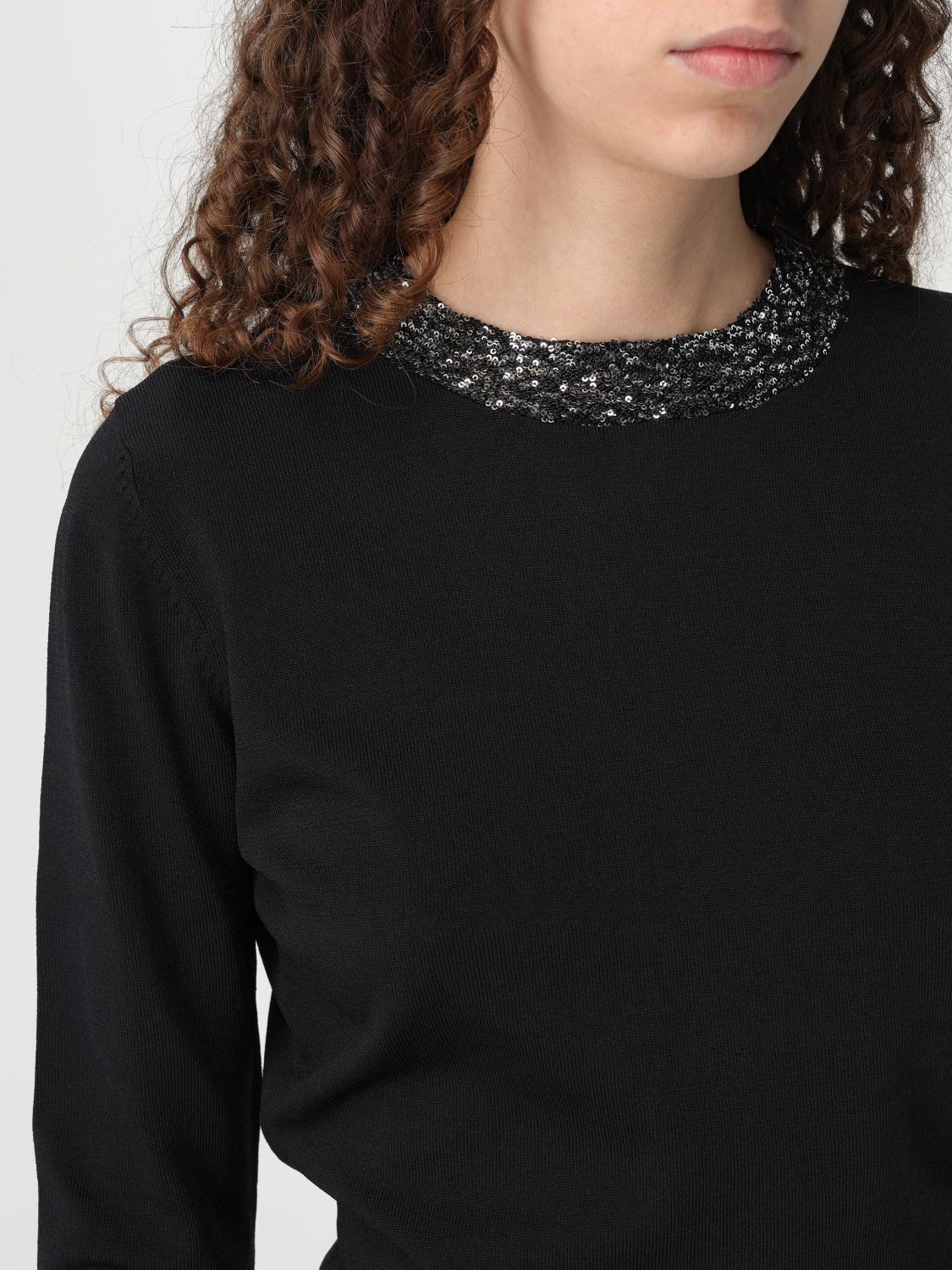 ACTITUDE TWINSET MAGLIA: Maglia Actitude Twinset in misto viscosa , Nero - Img 3
