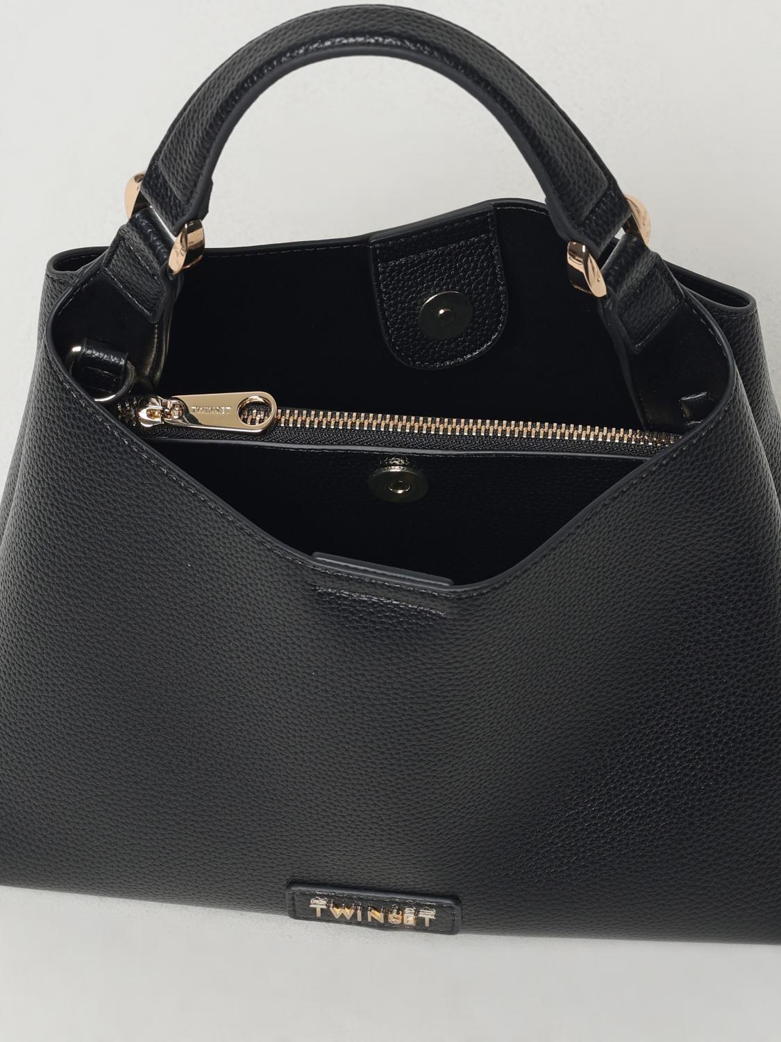 TWINSET HANDTASCHE: Mini-tasche damen Twinset, Schwarz - Img 3
