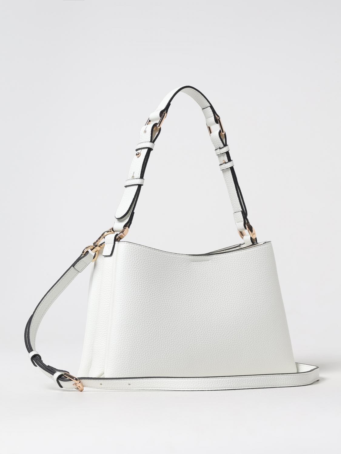 TWINSET BORSA A SPALLA: Borsa Twinset in pelle sintetica a grana , Bianco - Img 2