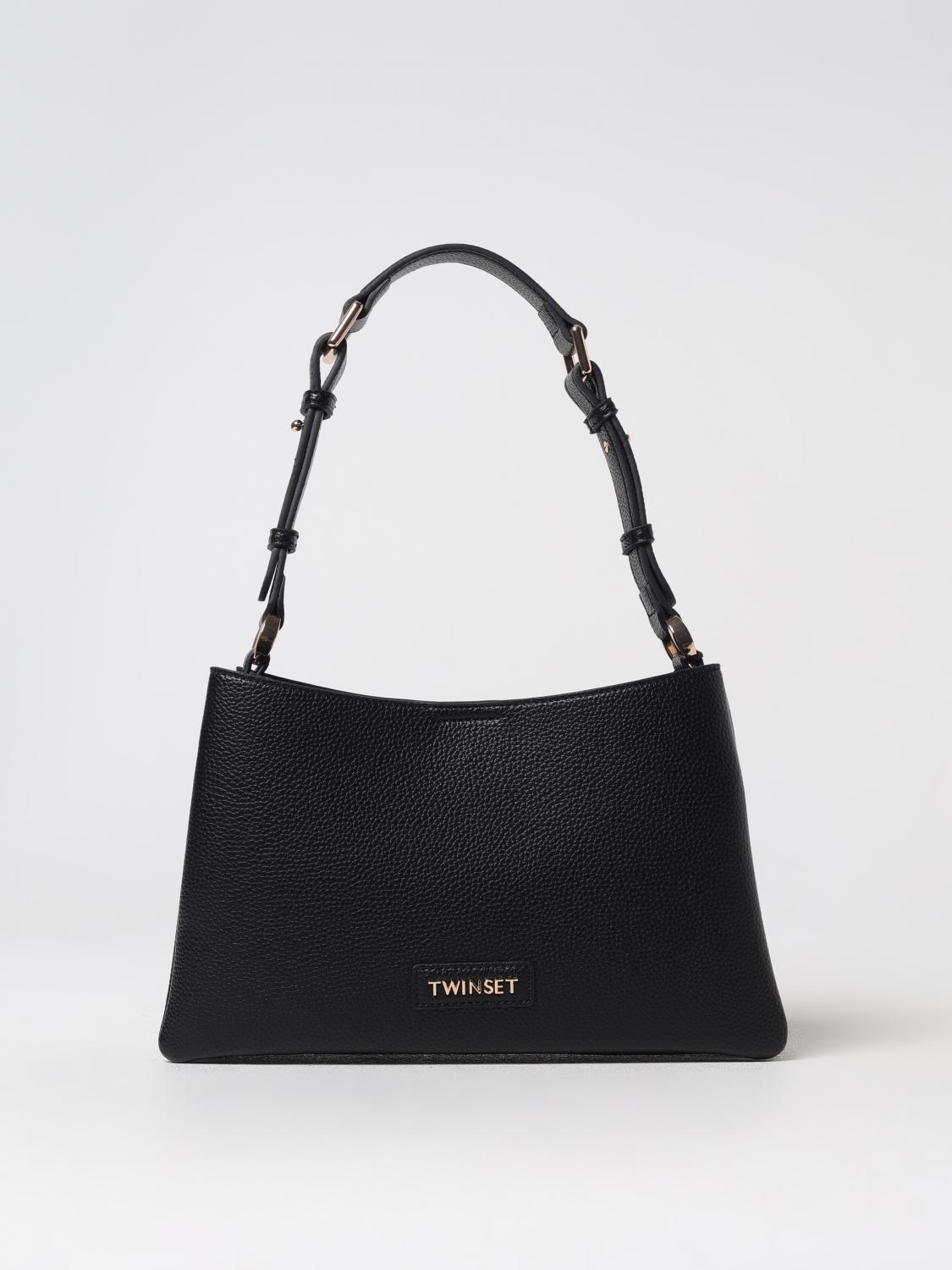 TWINSET SCHULTERTASCHE: Mini-tasche damen Twinset, Schwarz - Img 1