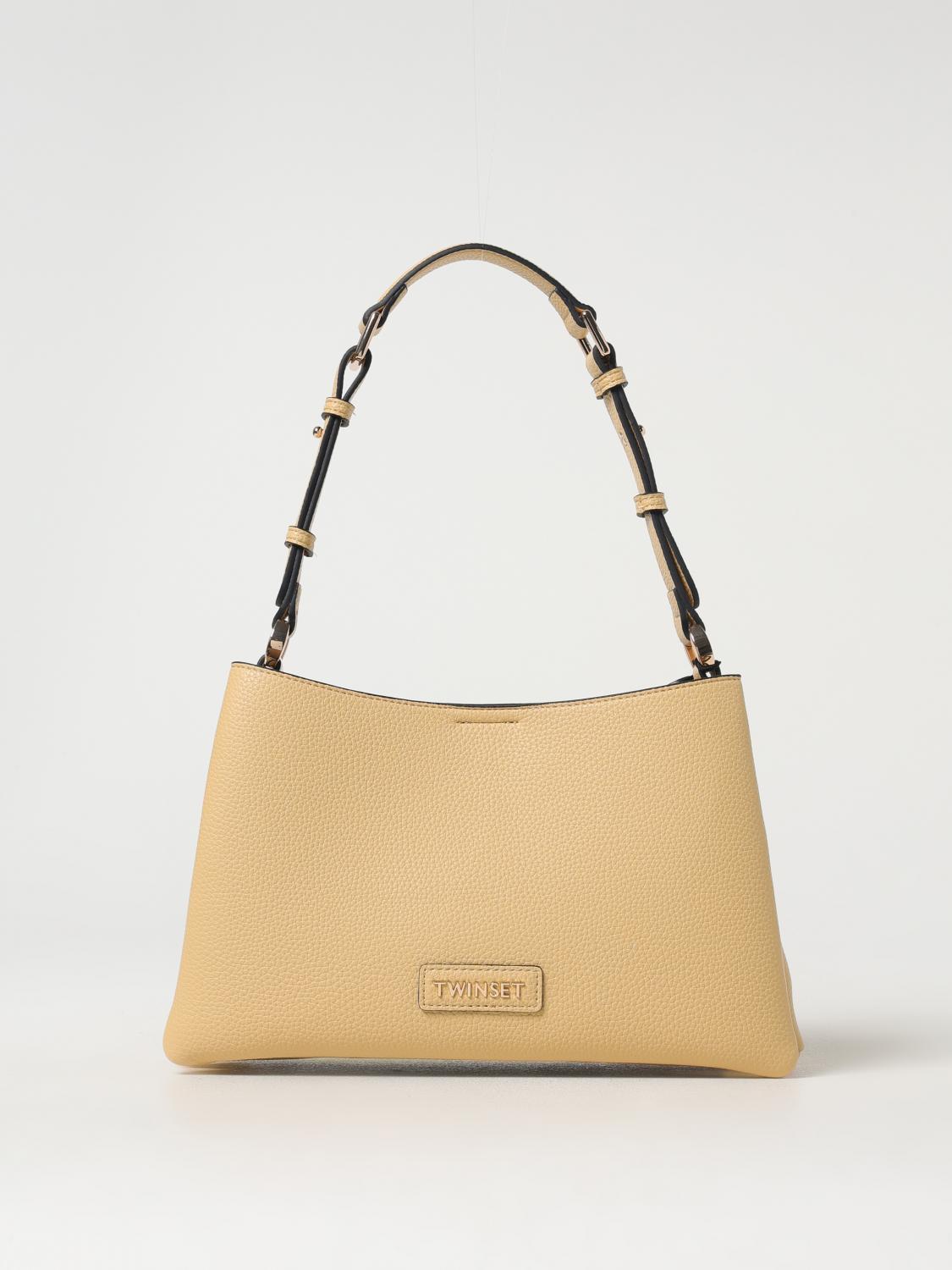 TWINSET SCHULTERTASCHE: Mini-tasche damen Twinset, Beige - Img 1