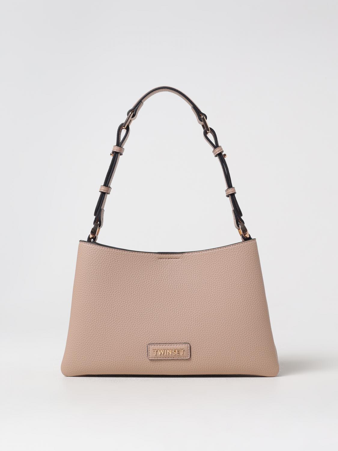 TWINSET SCHULTERTASCHE: Mini-tasche damen Twinset, Nude - Img 1