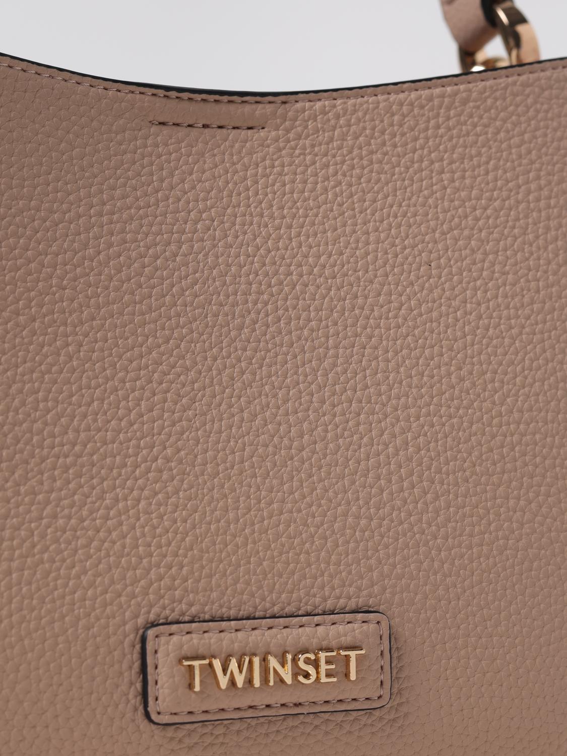 TWINSET SCHULTERTASCHE: Mini-tasche damen Twinset, Nude - Img 3