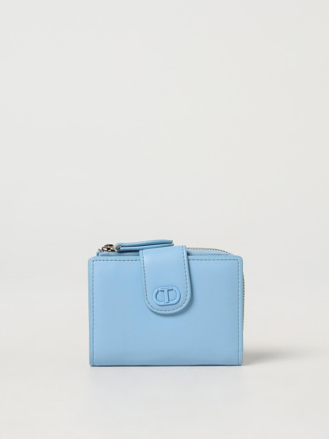 TWINSET CARTERA: Cartera mujer Twinset, Azul Claro - Img 1