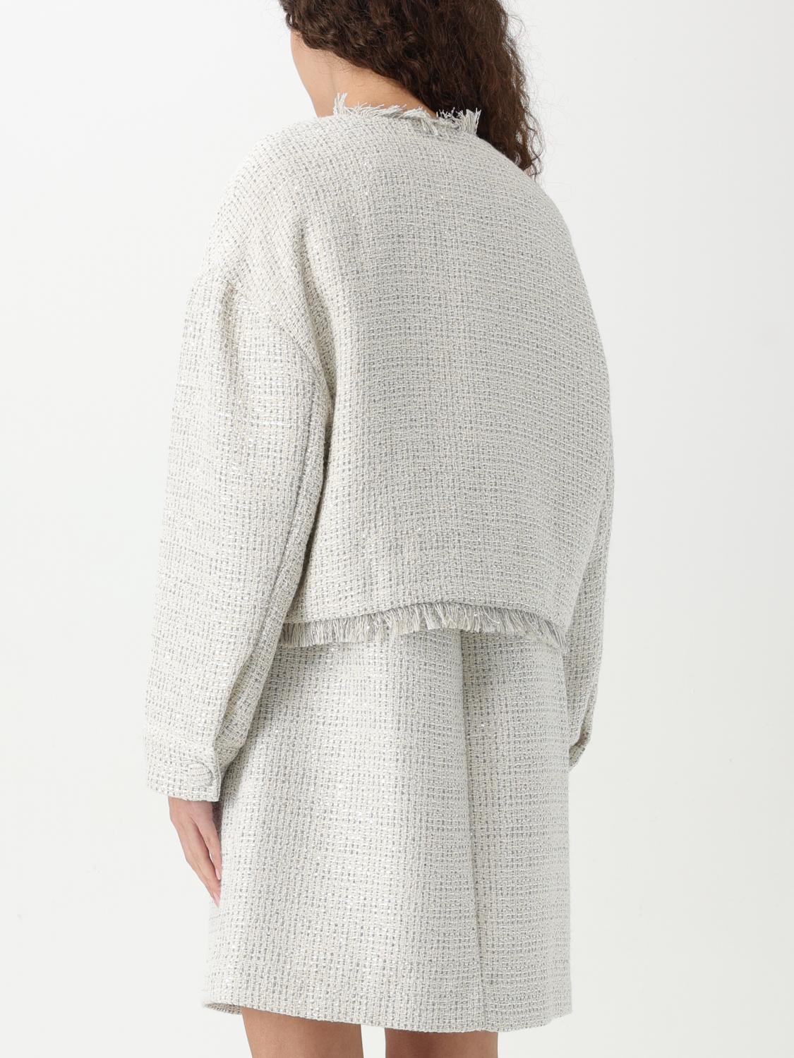 ACTITUDE TWINSET CHAQUETA: Chaqueta mujer Actitude Twinset, Gris - Img 3