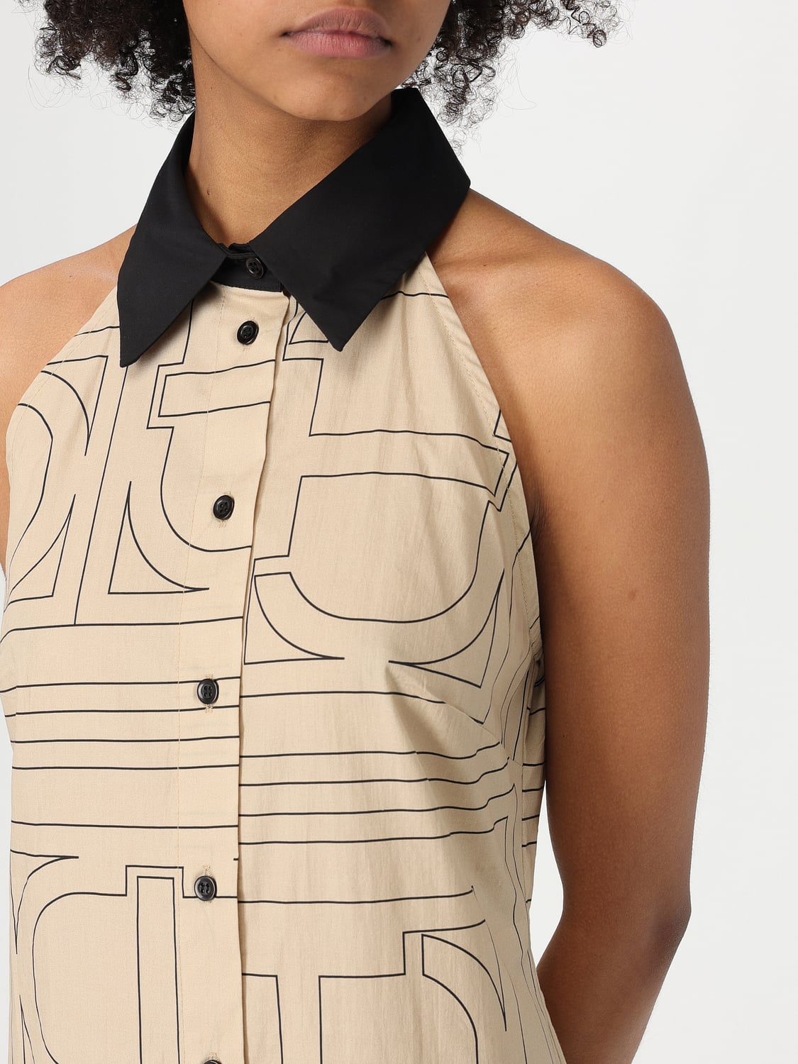 TWINSET VESTIDO: Vestido mujer Twinset, Beige - Img 3