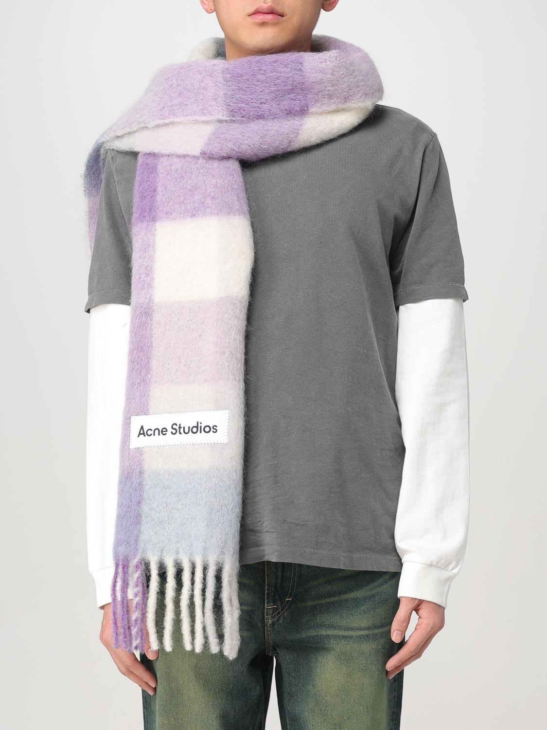 ACNE STUDIOS SCARF: Scarf men Acne Studios, White - Img 2