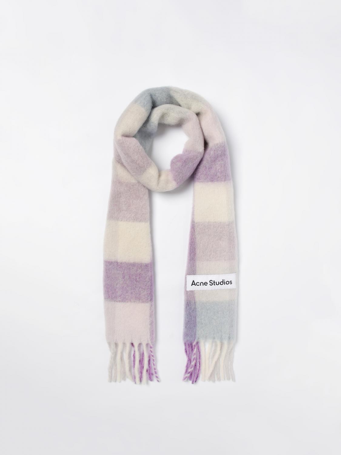 ACNE STUDIOS SCARF: Scarf men Acne Studios, White - Img 5
