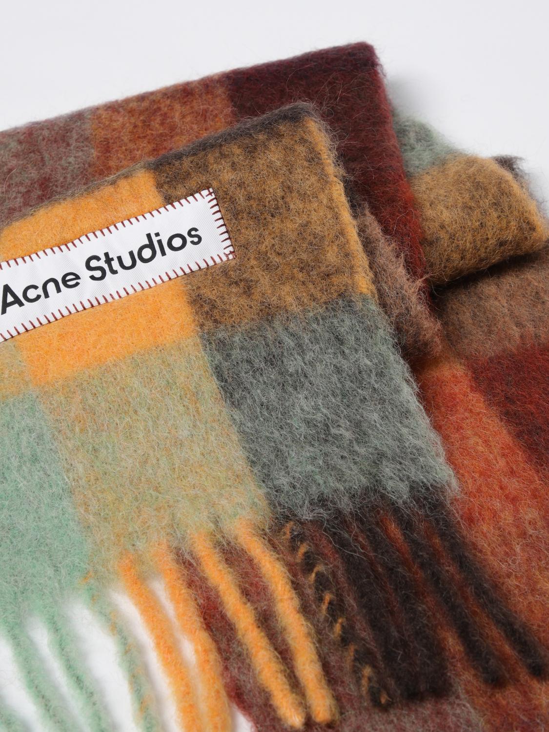 ACNE STUDIOS SCARF: Scarf men Acne Studios, Brown - Img 3