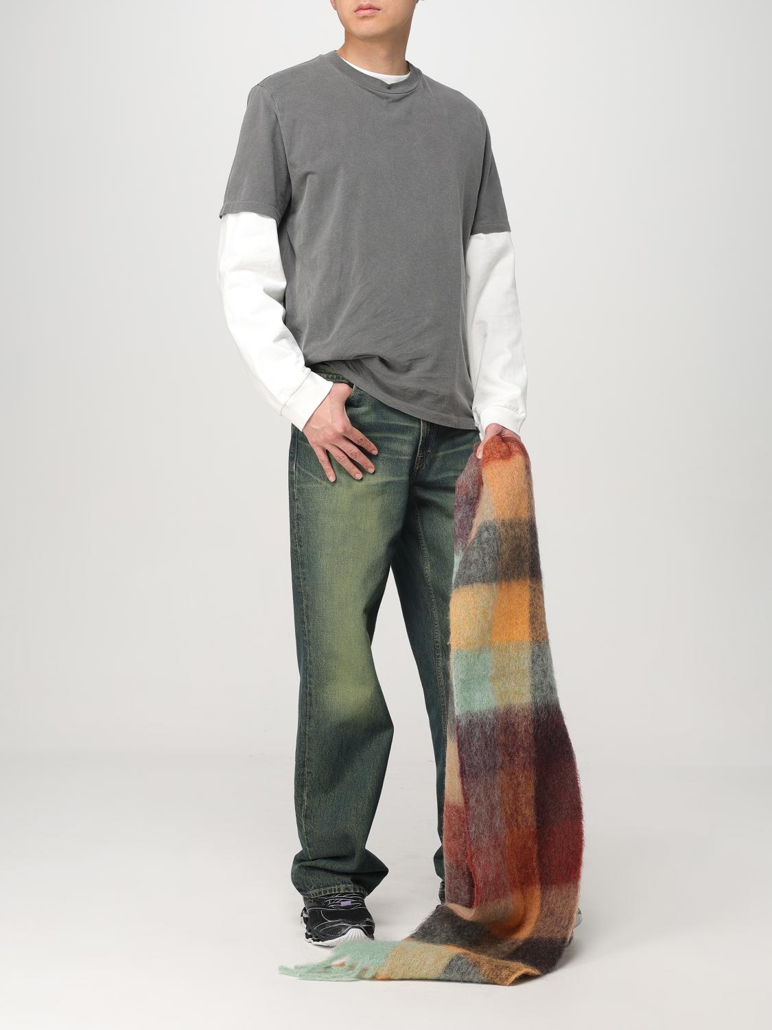 ACNE STUDIOS SCARF: Scarf men Acne Studios, Brown - Img 4