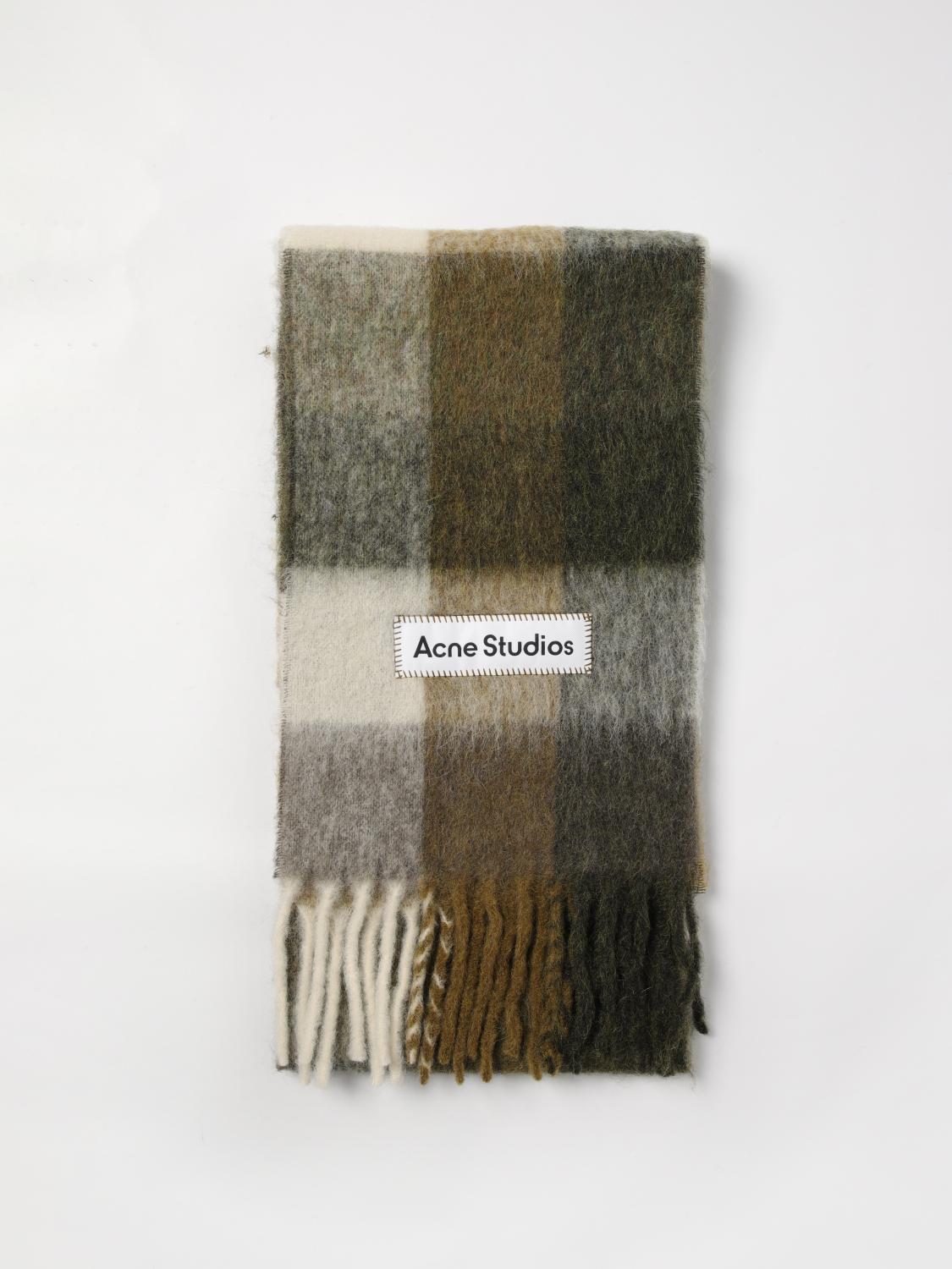 ACNE STUDIOS SCHAL: Schal herren Acne Studios, Taubengrau - Img 1
