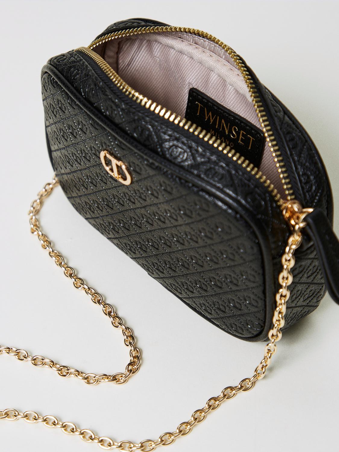 TWINSET MINITASCHE: Mini-tasche damen Twinset, Schwarz - Img 4