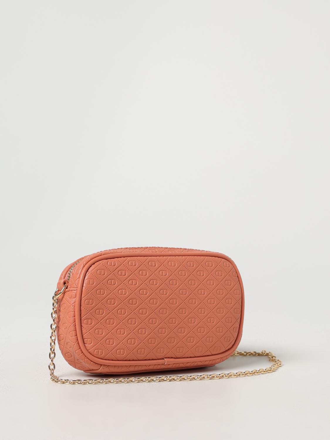 TWINSET MINI BOLSO: Mini bolso mujer Twinset, Coral - Img 2
