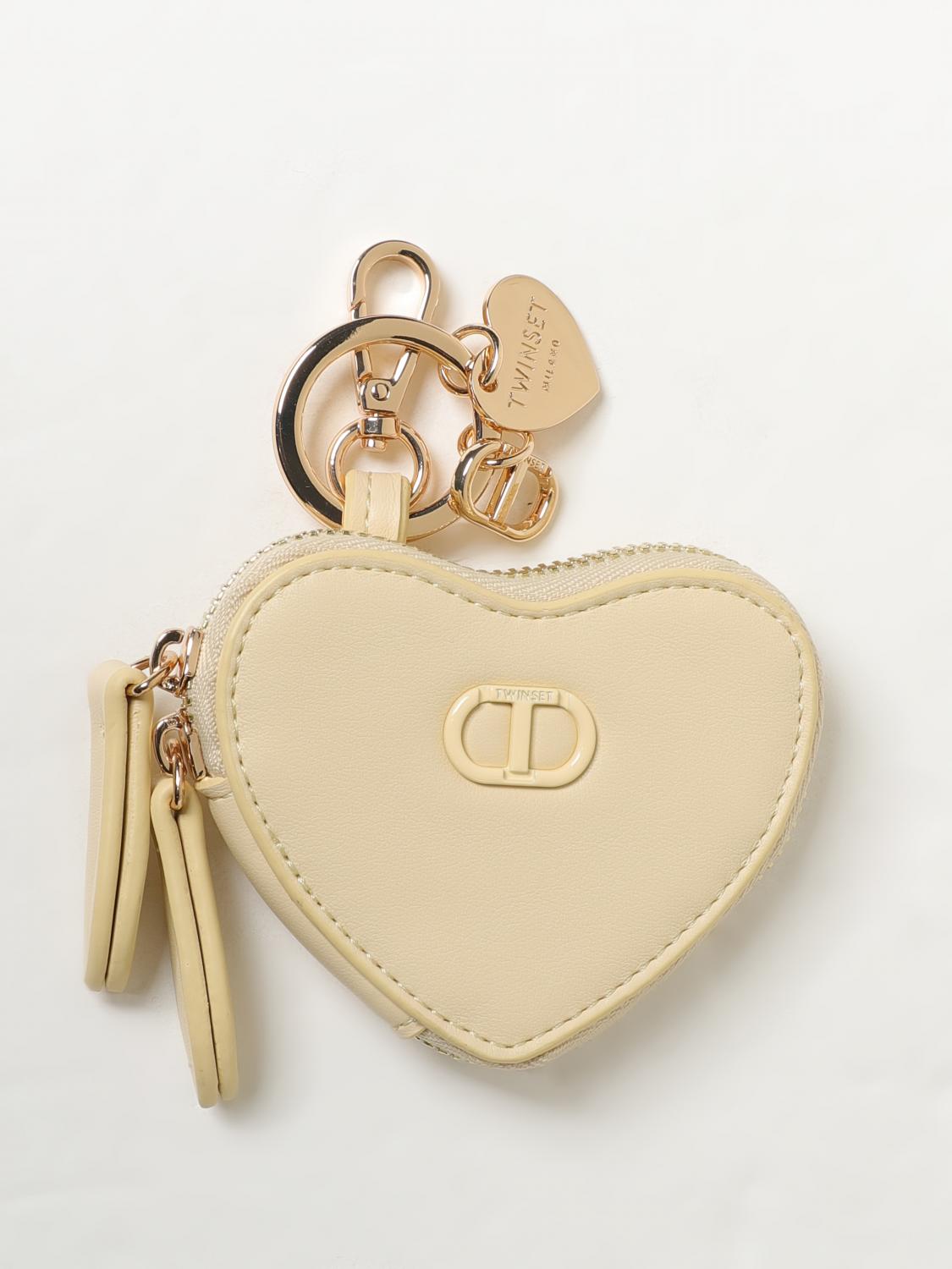 TWINSET SCHLÜSSELANHÄNGER: Mini-tasche damen Twinset, Butter - Img 1