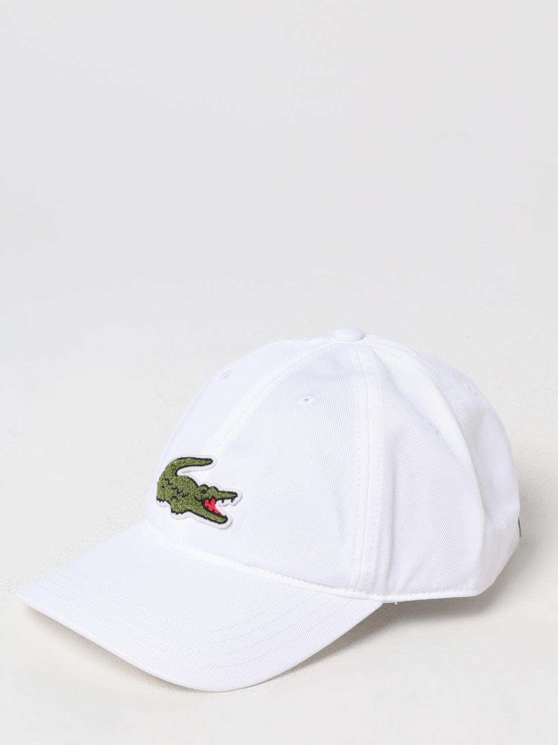 LACOSTE HAT: Hat men Lacoste, White - Img 1