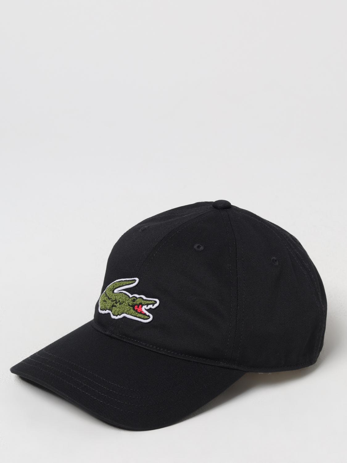 LACOSTE HAT: Hat men Lacoste, Black - Img 1