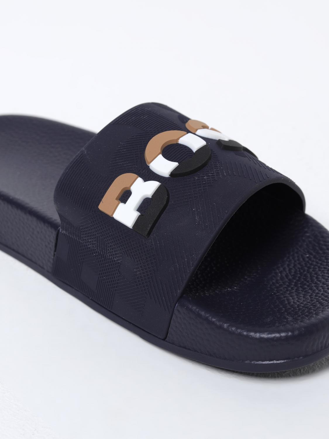 BOSS CHAUSSURES: Chaussures enfant Boss, Bleu - Img 4